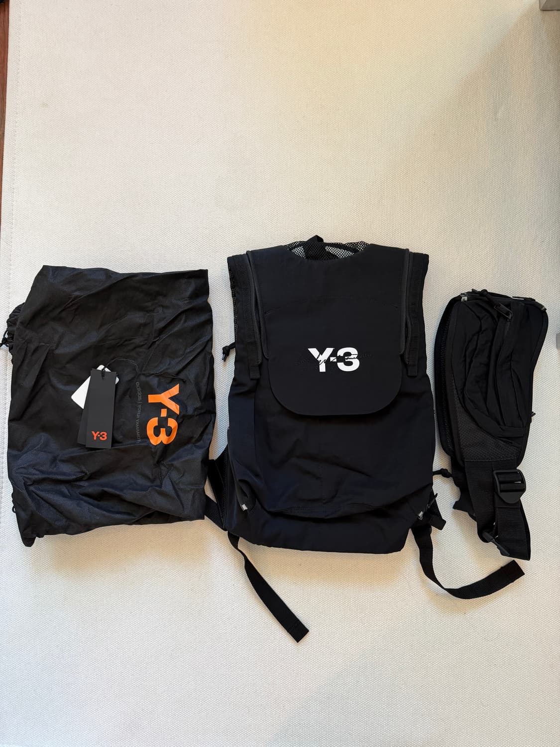 Y-3 런닝 백팩 (1회 착용) 상품이미지3