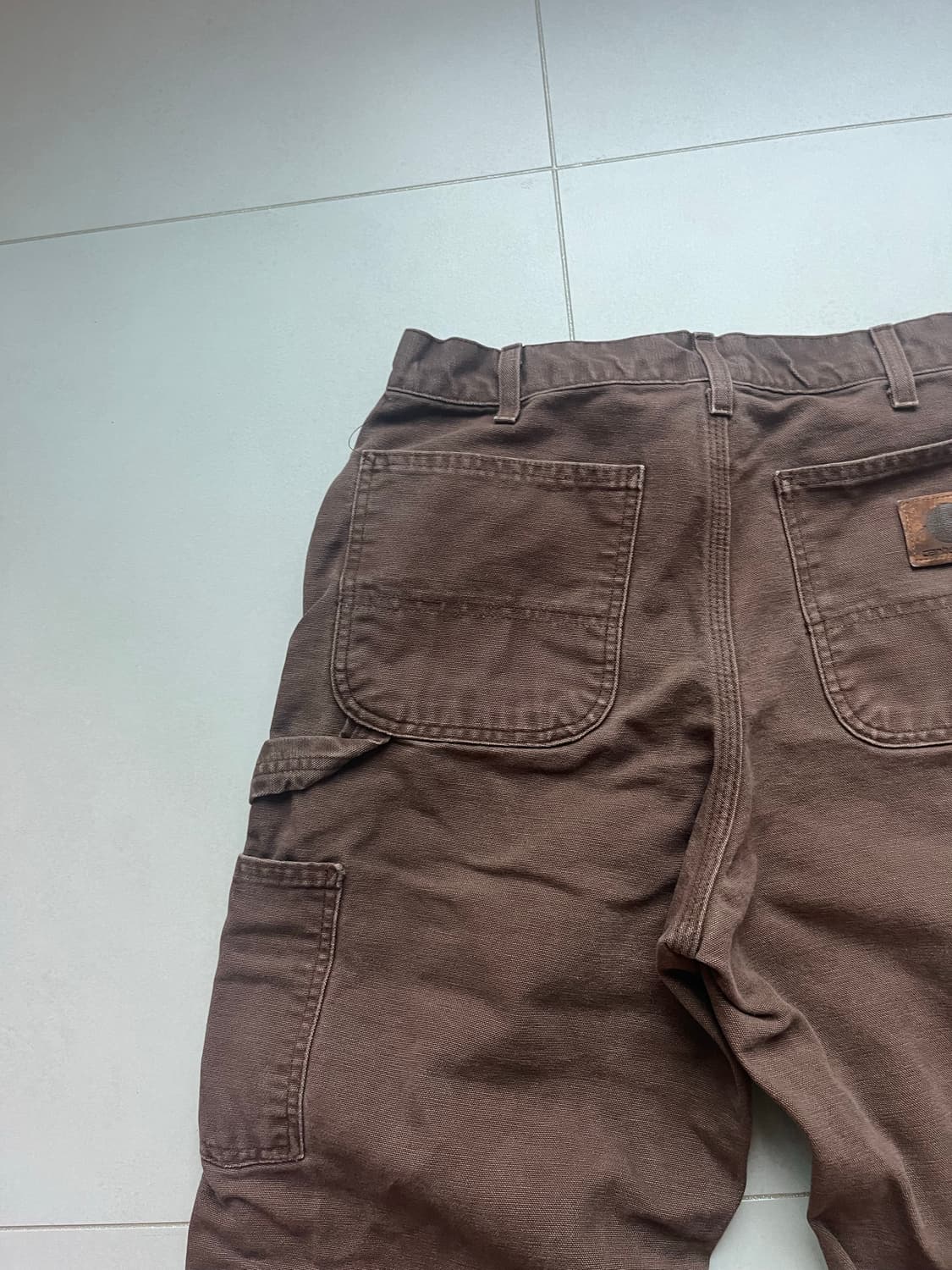 Carhartt B11 DKB Duck Carpenter Pants 상품이미지4