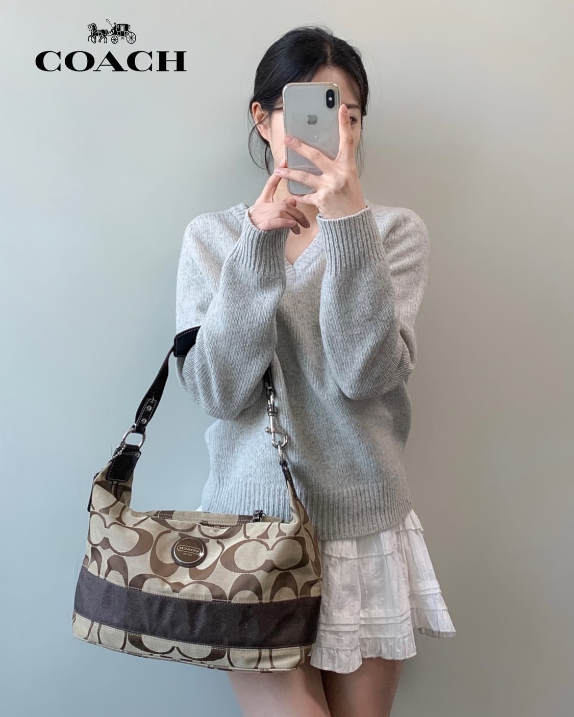 코치 숄더백 상품이미지3