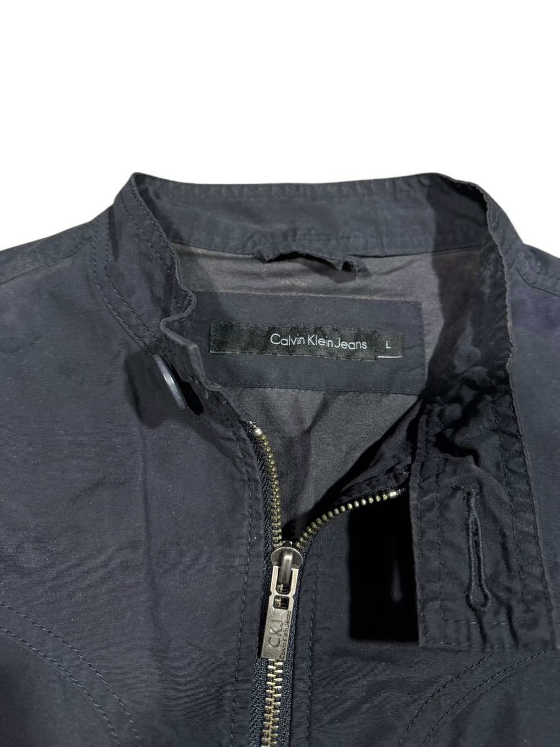 Calvin Klein 캘빈클라인 투포켓 코튼 싱글 라이더 자켓 상품이미지3