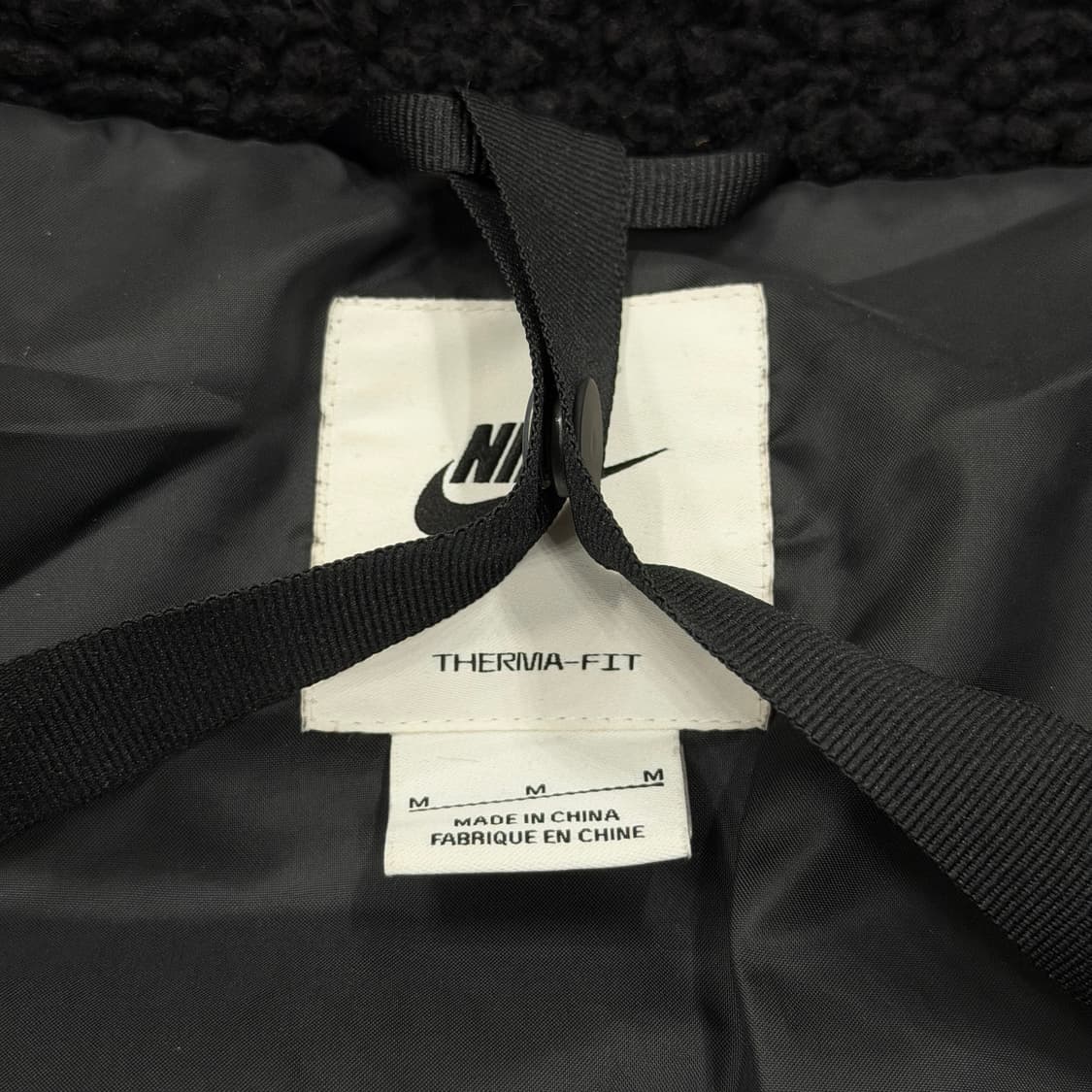 나이키 우먼스 쉐르파 뽀글이 패딩 블랙 M 상품이미지6