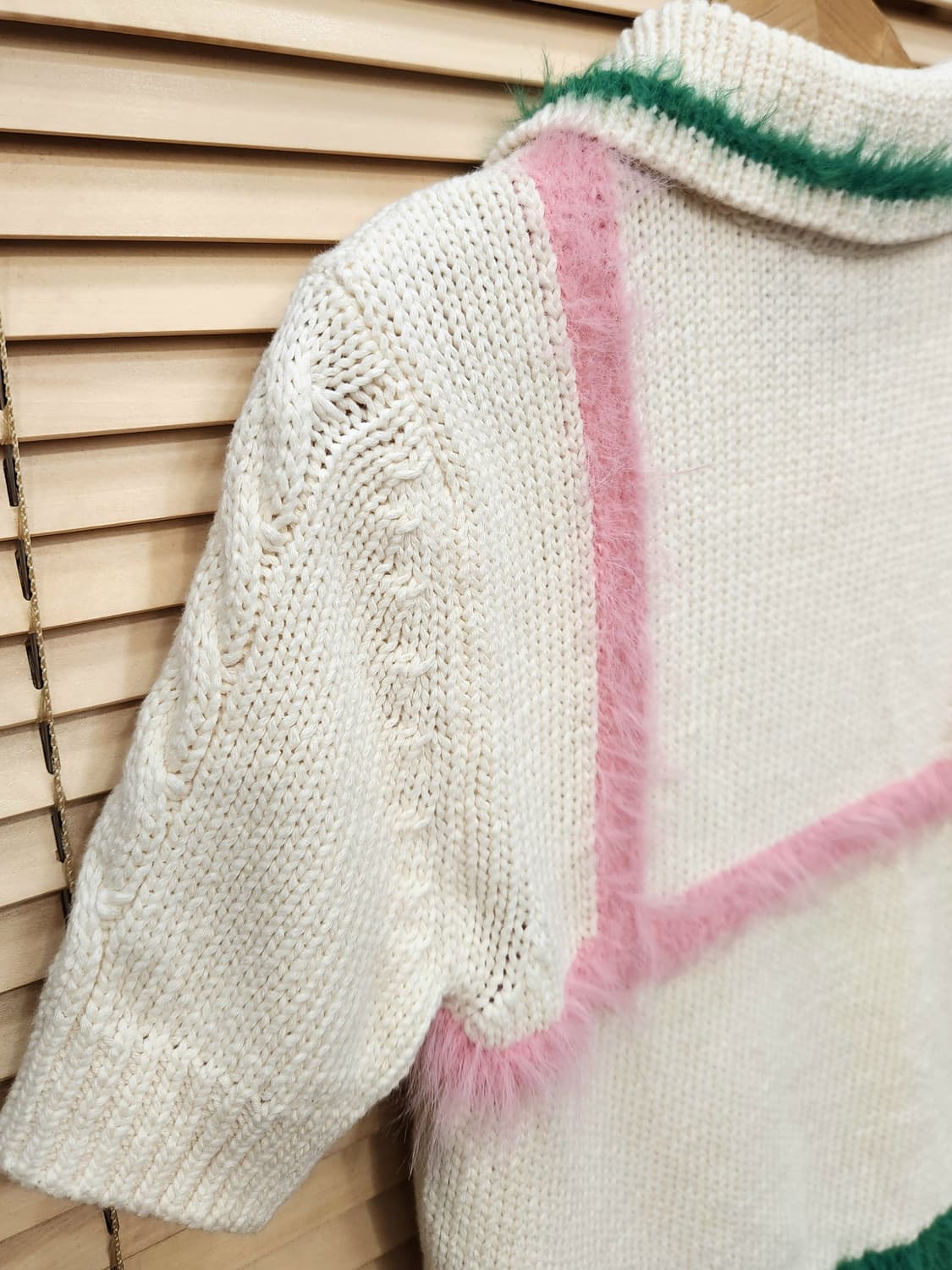 앤더슨벨 란제리 인타르시아 니트탑XS 상품이미지5