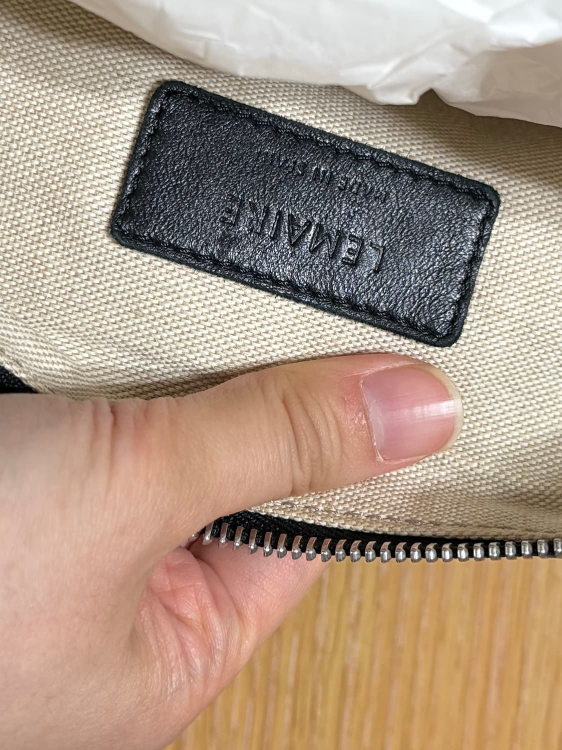 르메르 범백 크루아상 스몰 블랙 상품이미지5