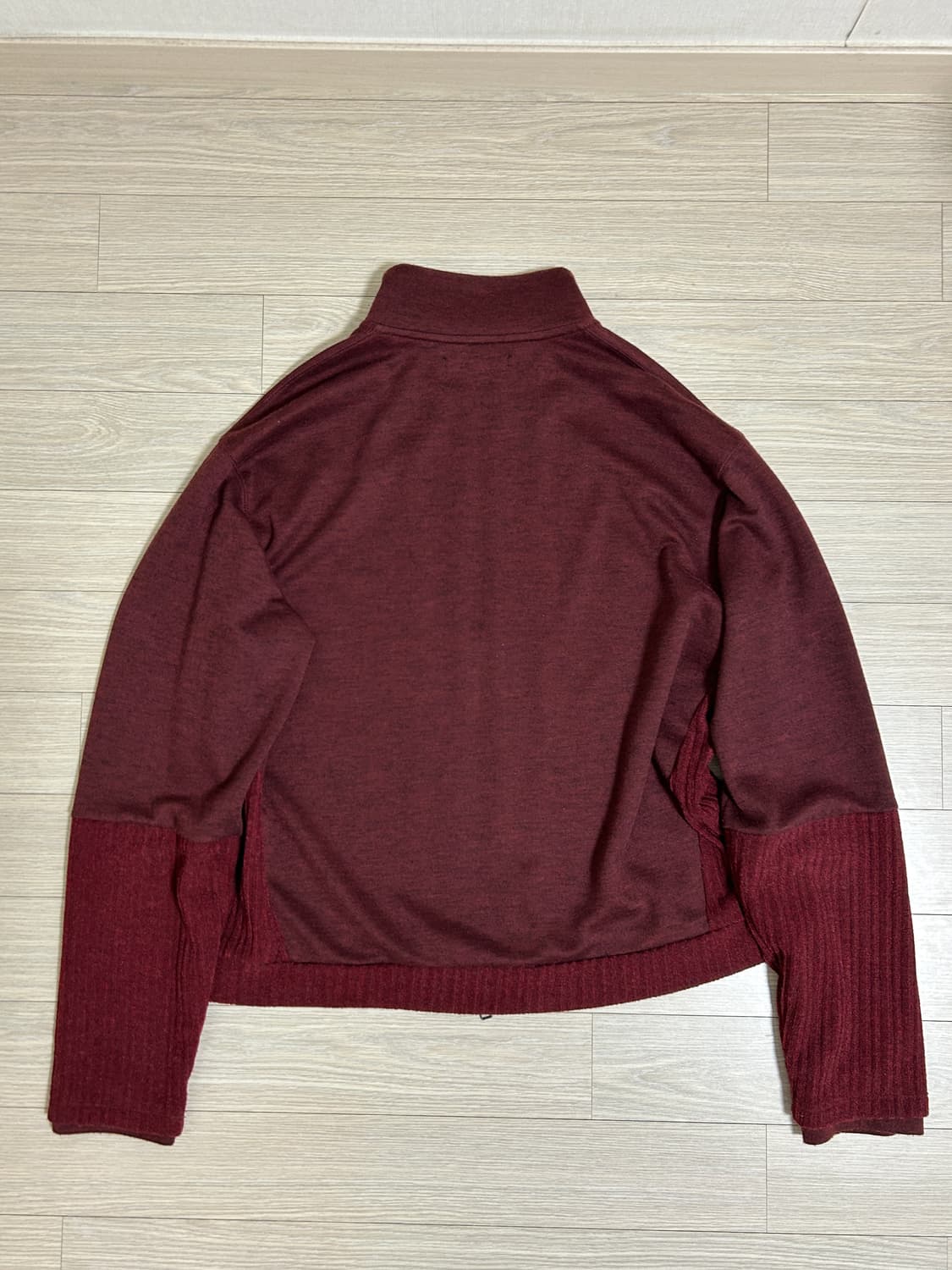 해칭룸 니트 집업 상품이미지3