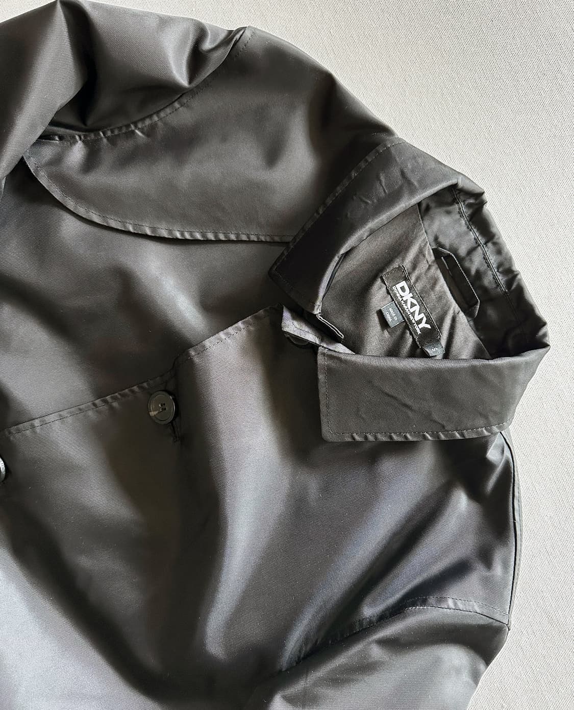 DKNY nylon minimal trench coat 상품이미지8