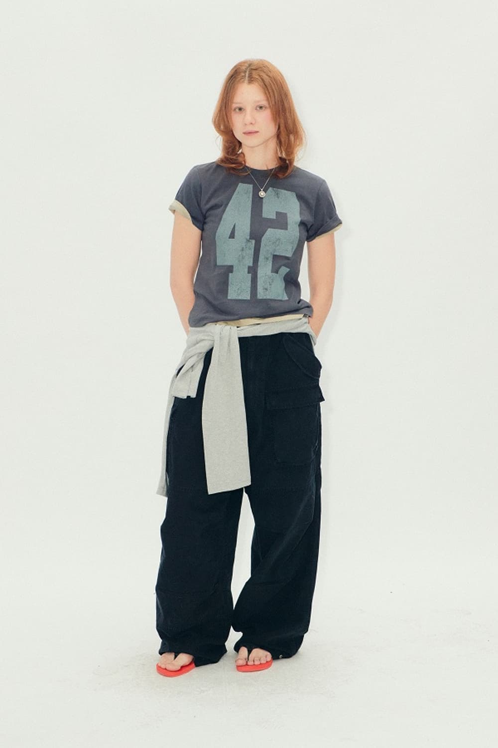 ERTR 42 T-Shirt Charcoal 상품이미지2