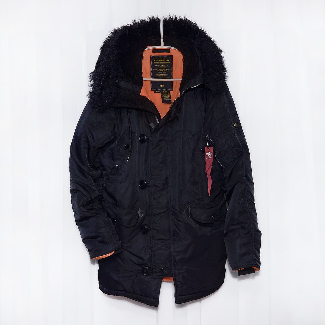 알파 인더스트리 N3B 블랙 익스트림 콜드웨더 파카 (95+) 상품이미지1