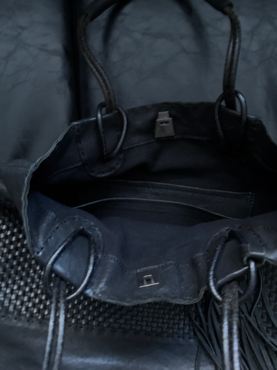 헨리베글린 아티저널 레더 빅 백 상품이미지2