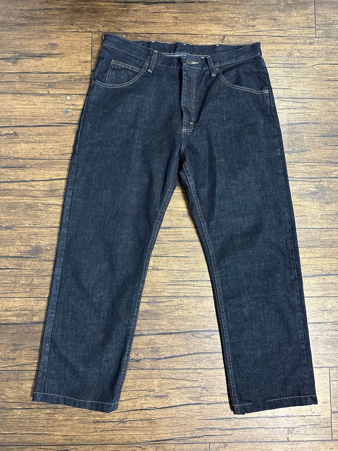Wrangler 생지 데님 팬츠 34x30 상품이미지4
