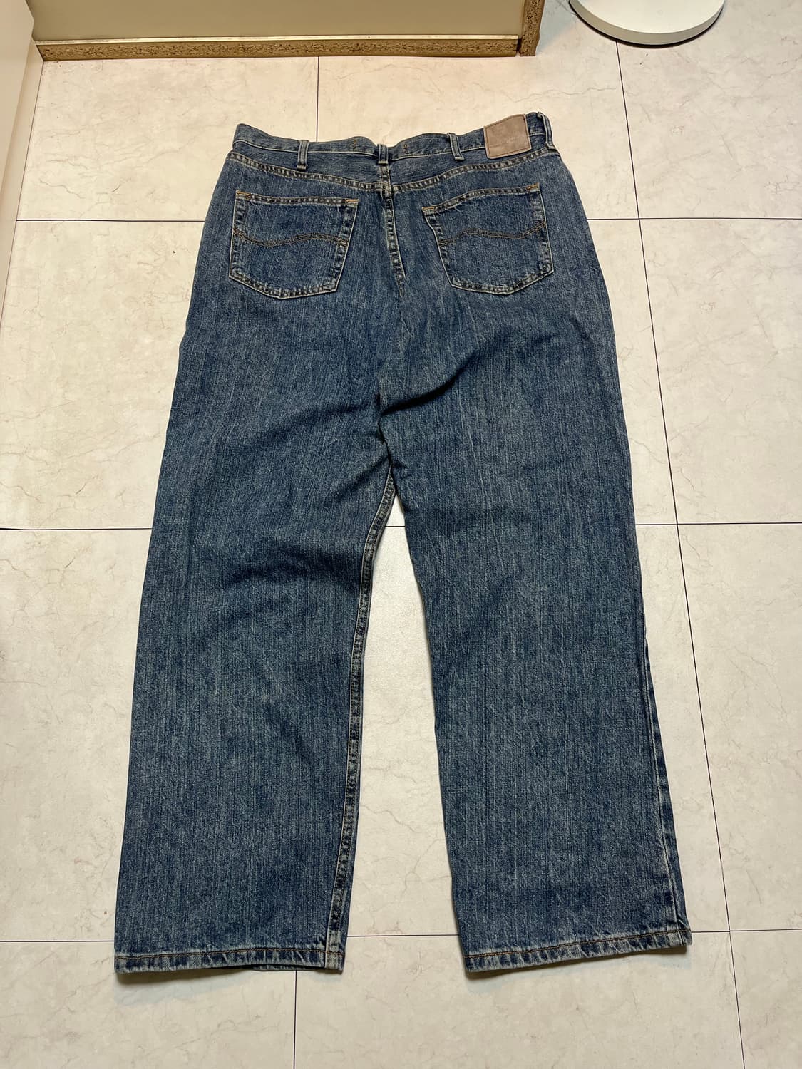 00s LEE 릴렉스드 와이드 데님 상품이미지2