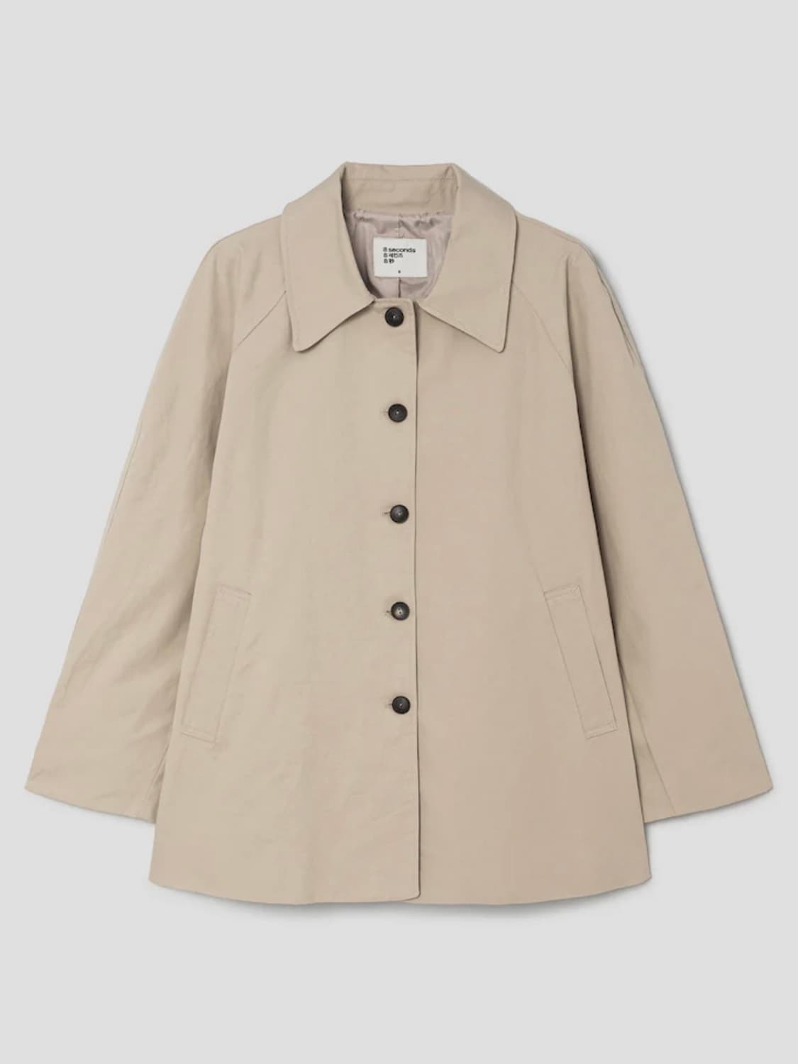 에잇세컨즈  하프 트렌치 코트   상품이미지1