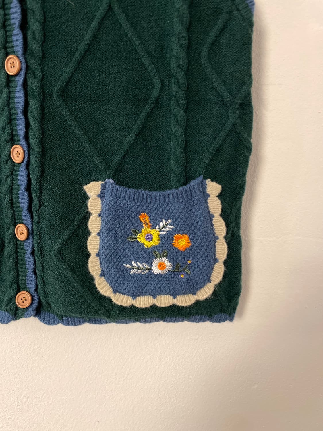 빈티지 니트 베스트  상품이미지4