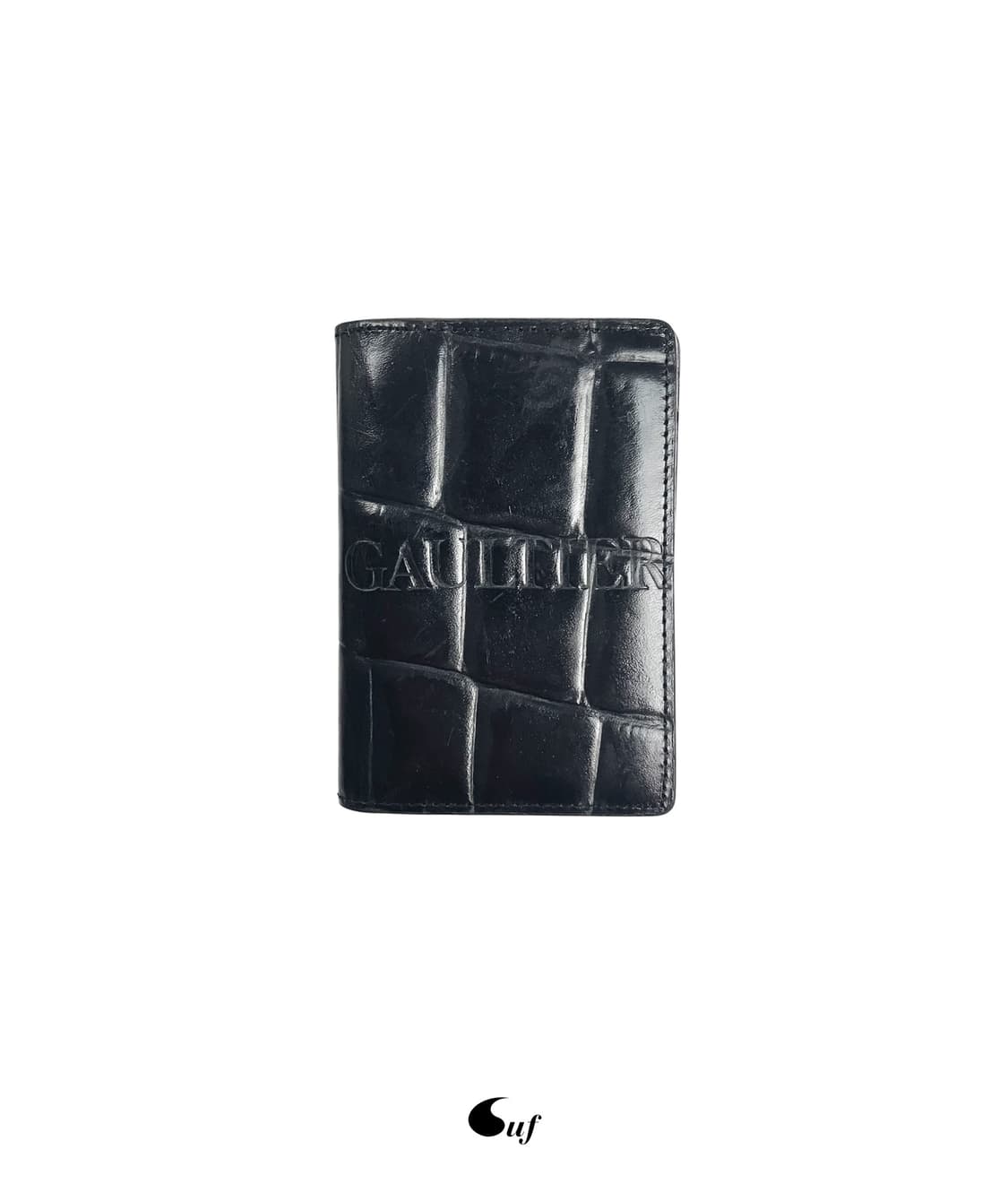 crocodile bi-fold card case 상품이미지1