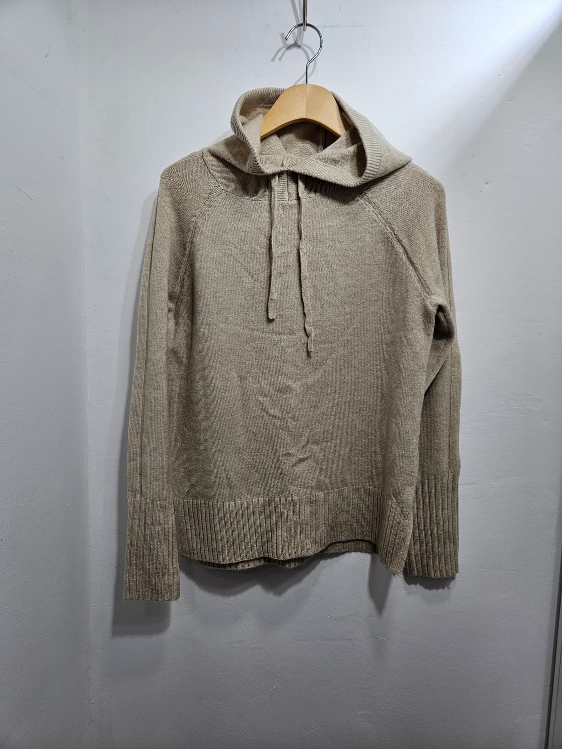 J. BY 오트밀 니트 후드 85(55) 상품이미지1