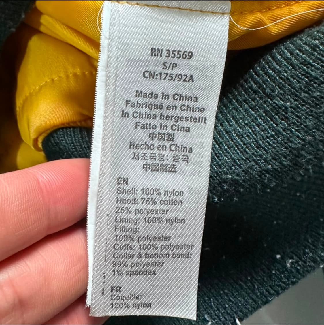 알파인더스트리 후드 ma-1 자켓 상품이미지4