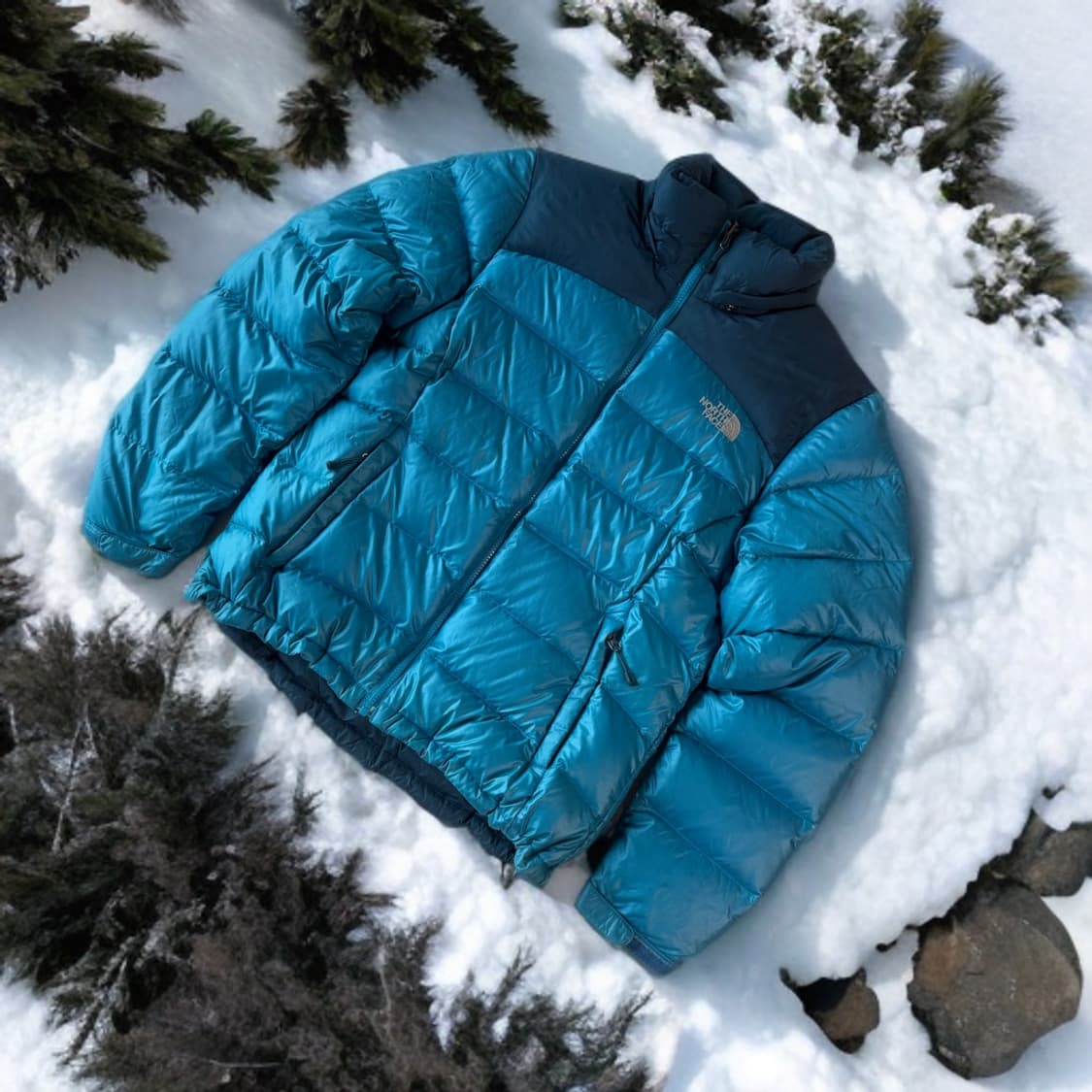 노스페이스 700필 희귀 고프코어 구스다운 패딩 XL 상품이미지1