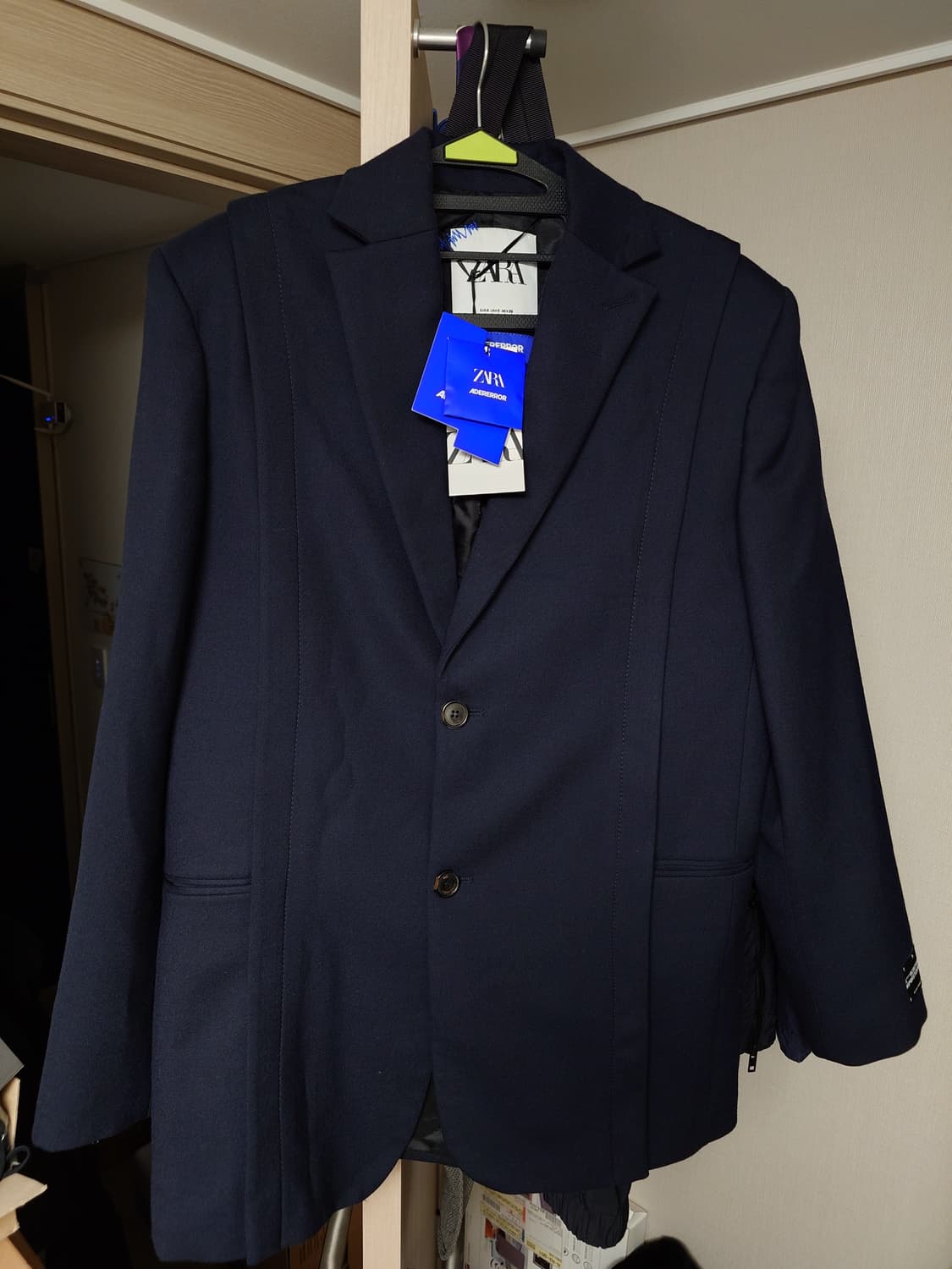 [S] 아더에러 자라 블레이저 네이비 자켓 상품이미지1