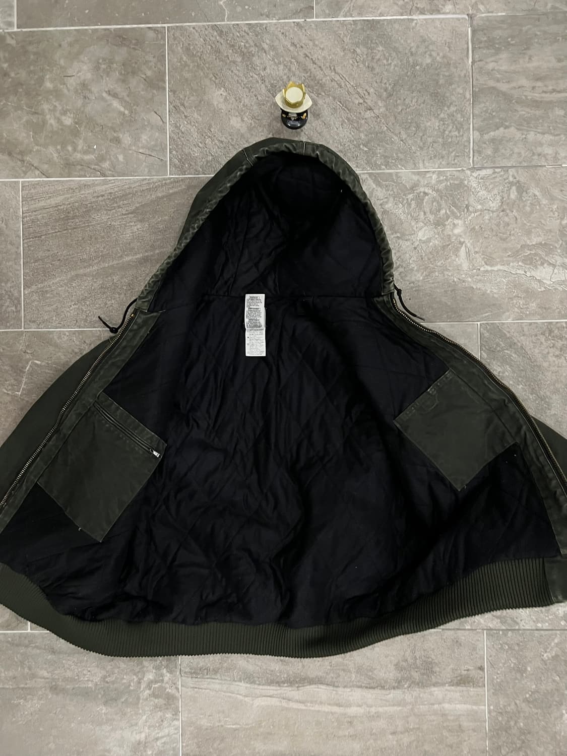 (XL) 칼하트 후드 덕 액티브 자켓 J130 MOS 모스그린 상품이미지3