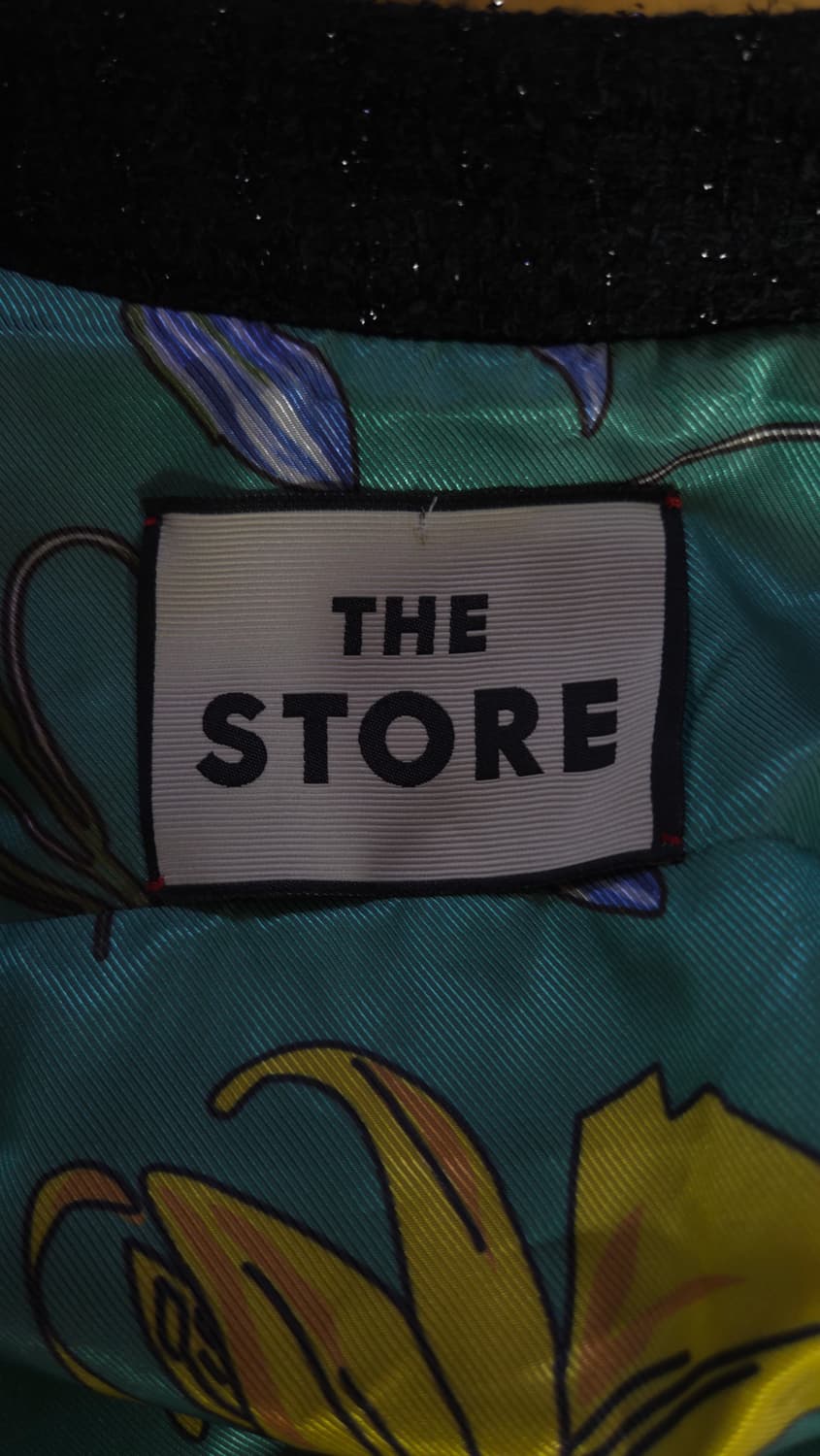 한섬 폼더스토어 보카시 글리터 트위드 자켓 M 사이즈 상품이미지9