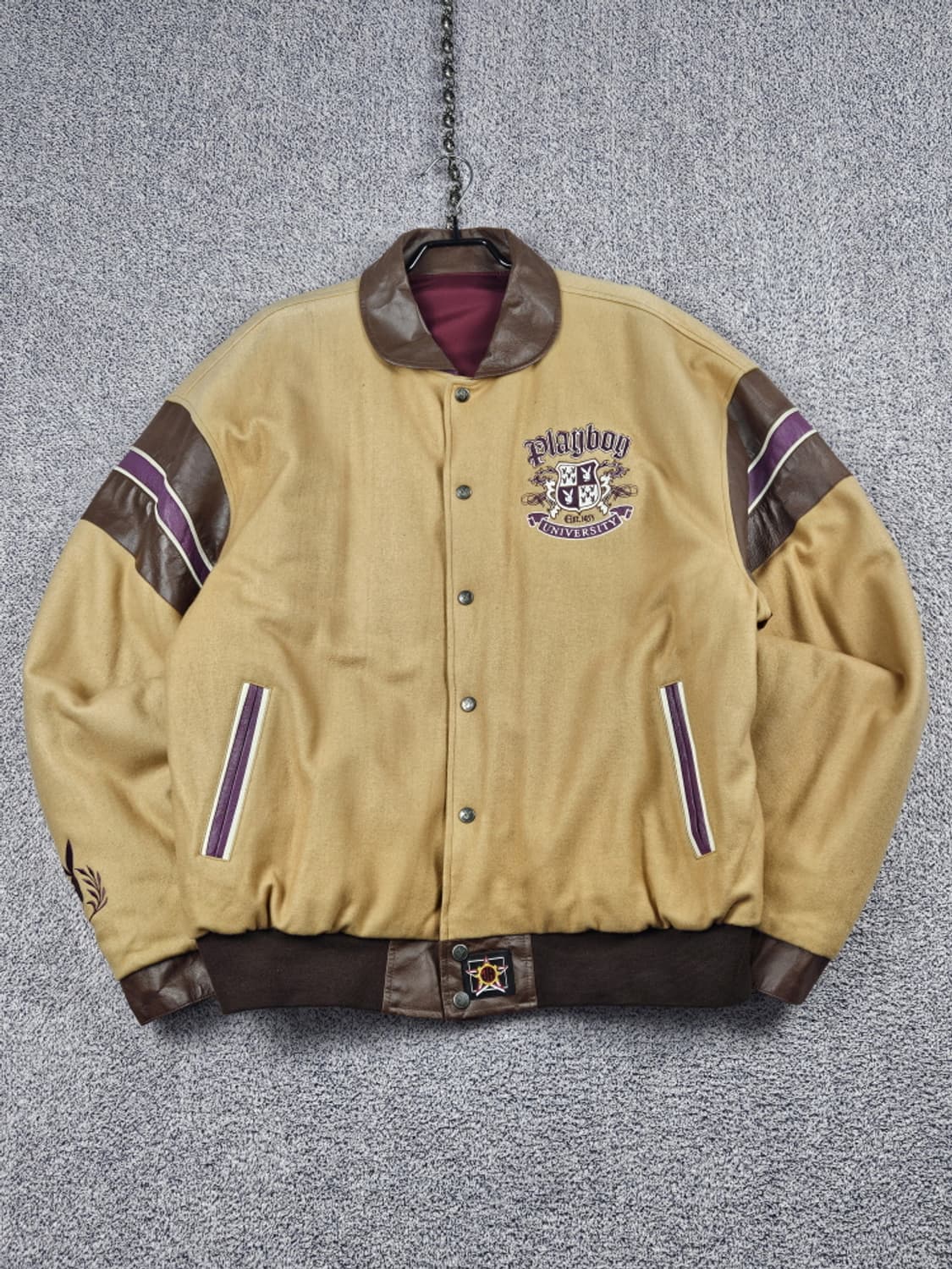 JH DESIGN PLAYBOY 리버시블바시티자켓 (2XL)/ 10015 상품이미지2