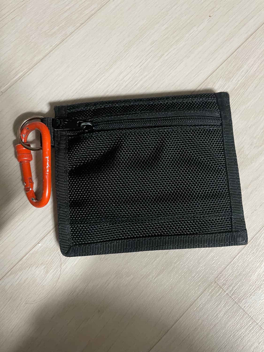 포터 카라비너 지갑 블랙 급처 상품이미지3