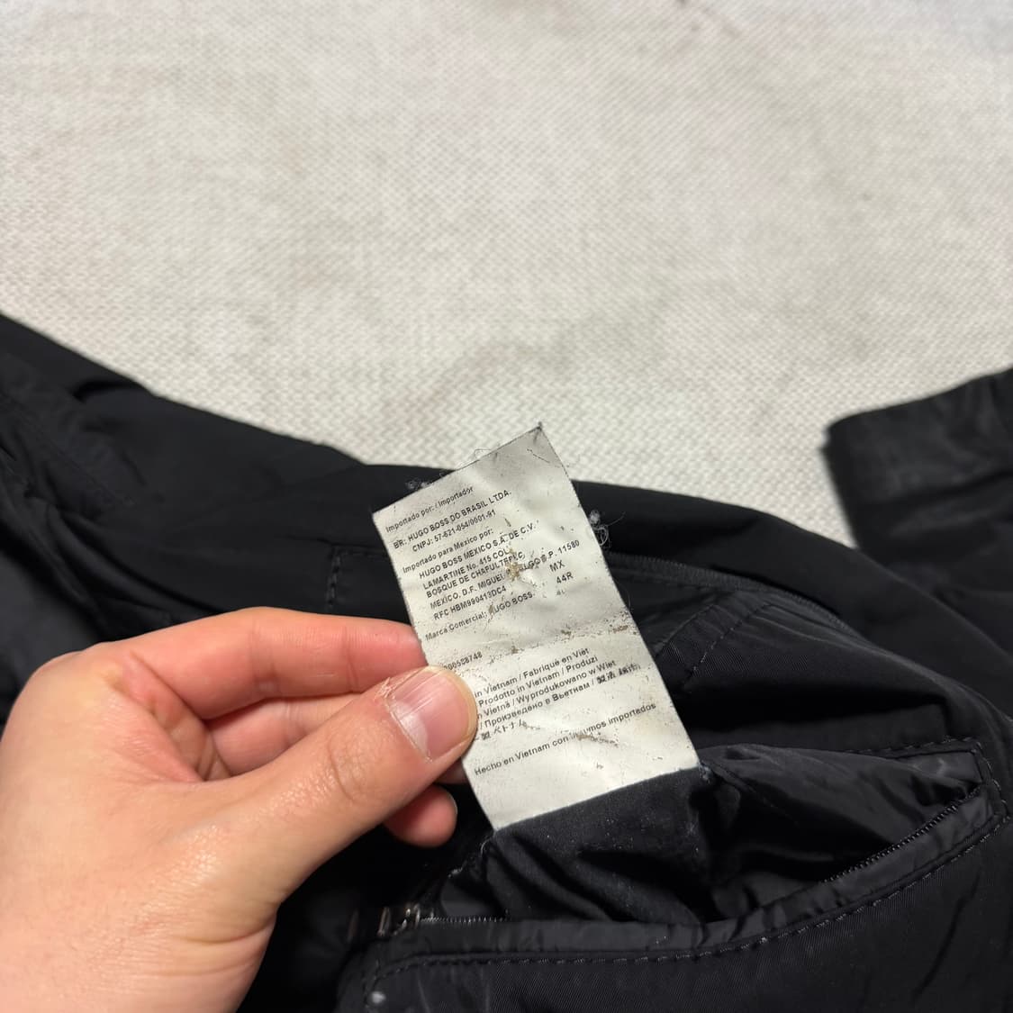 휴고 보스 나일론 블레이저 자켓 상품이미지5