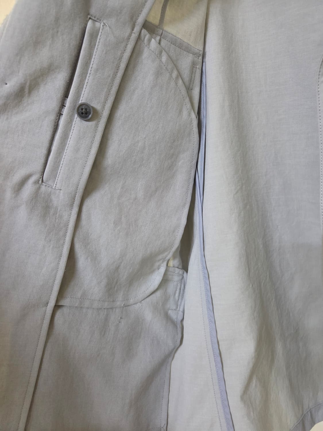 MACCHIO 오프화이트그레이 워크웨어자켓 상품이미지4