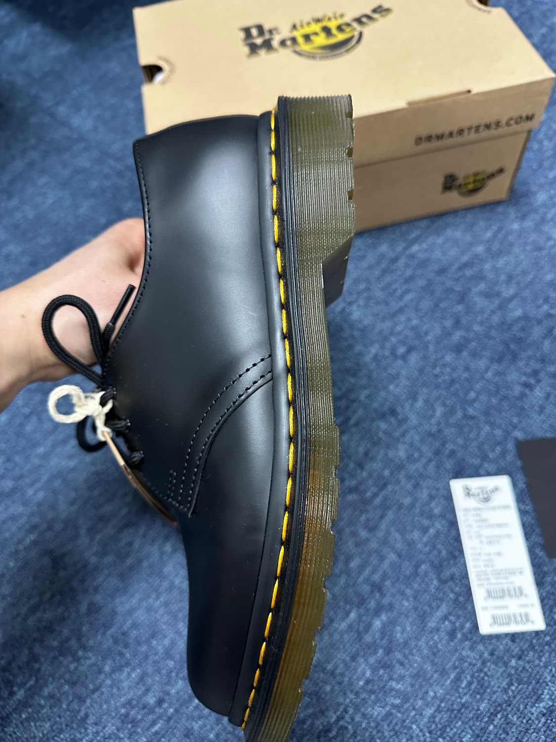 닥터마틴 1461 스무스 블랙 uk6 상품이미지3