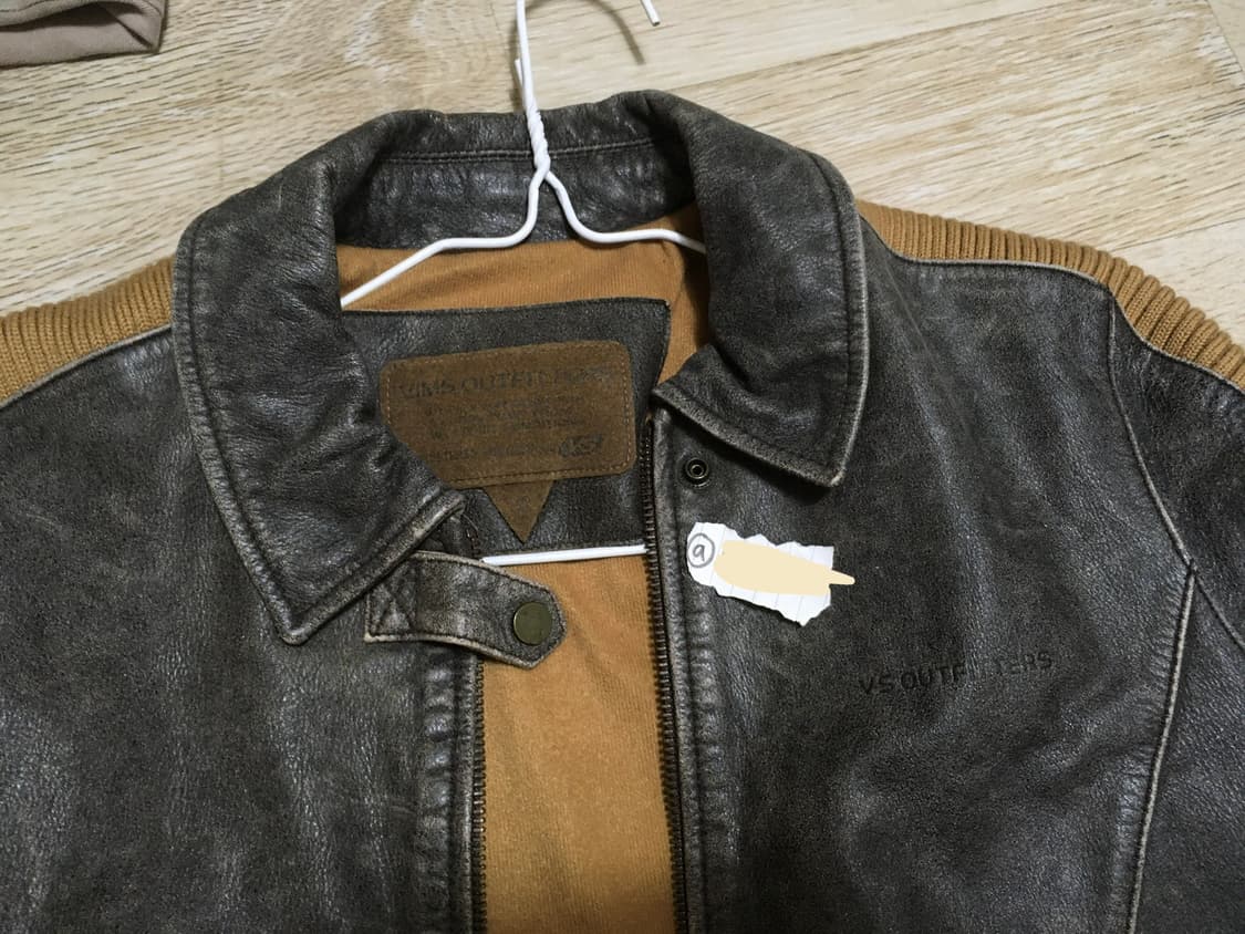 모카 소가죽 가죽재킷 상품이미지4