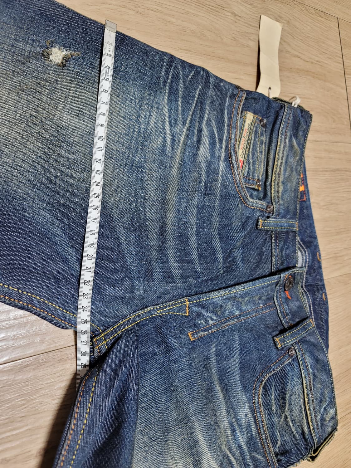 디젤 ZATINY 워싱 DNA 데님 청바지 W28 L32 상품이미지5
