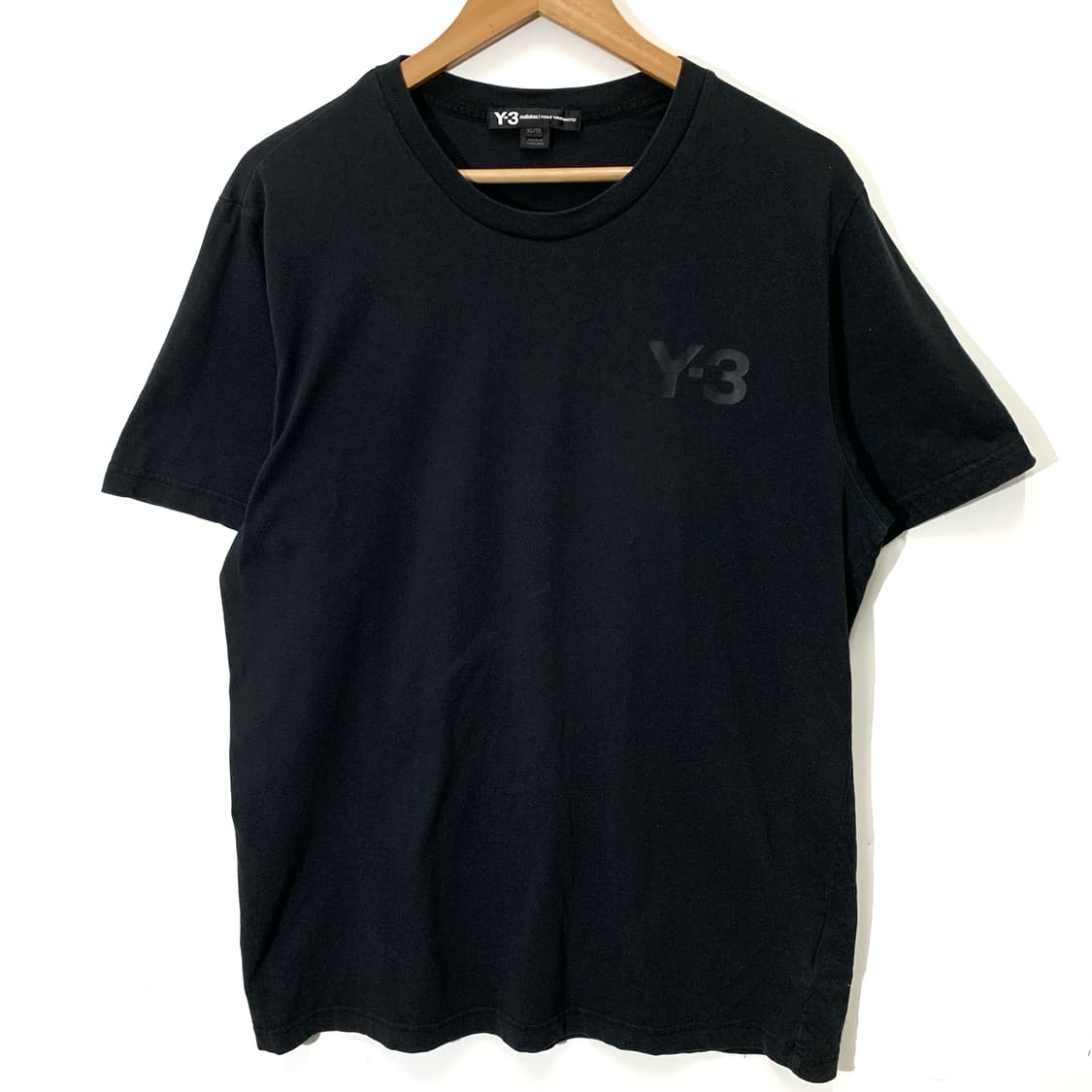 Y-3 반팔 티셔츠 블랙 상품이미지1