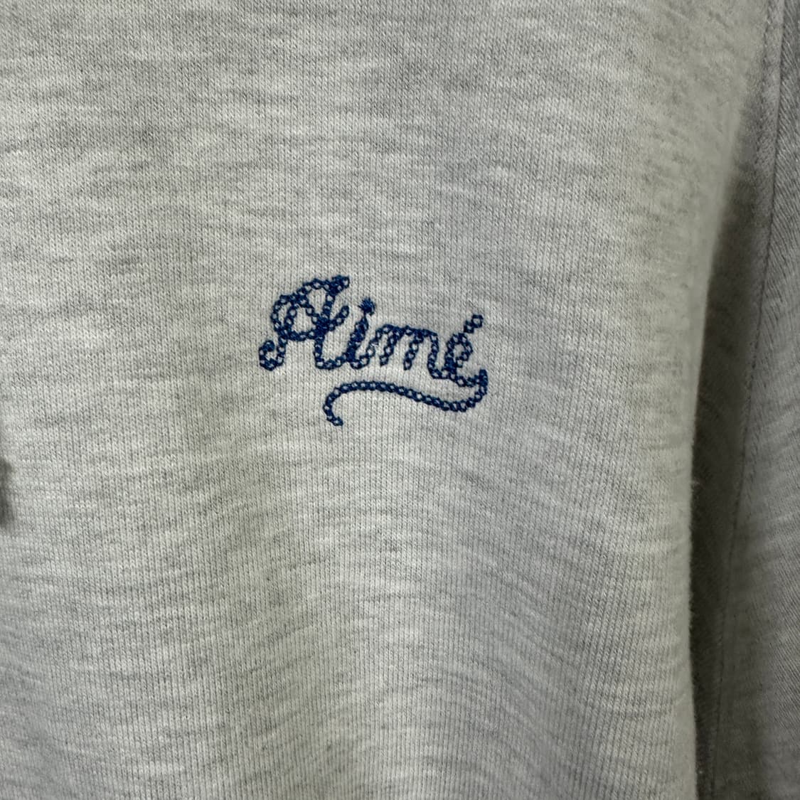 에메 레온 도르 체인 스티치 후드 실버 믹스 상품이미지2