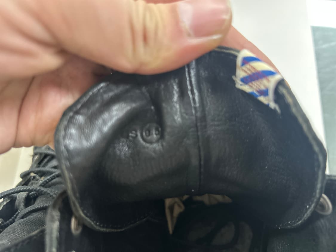 VISVIM 비즈빔  VERITUS 포크 부츠 올블랙 9.5 상품이미지4