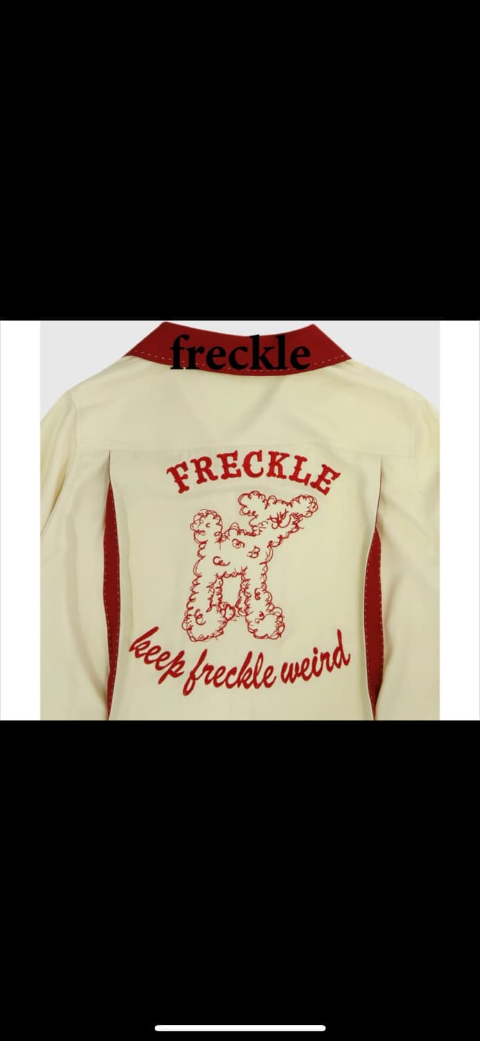 프레클 FRECKLE bowling shirt in yellow 상품이미지8