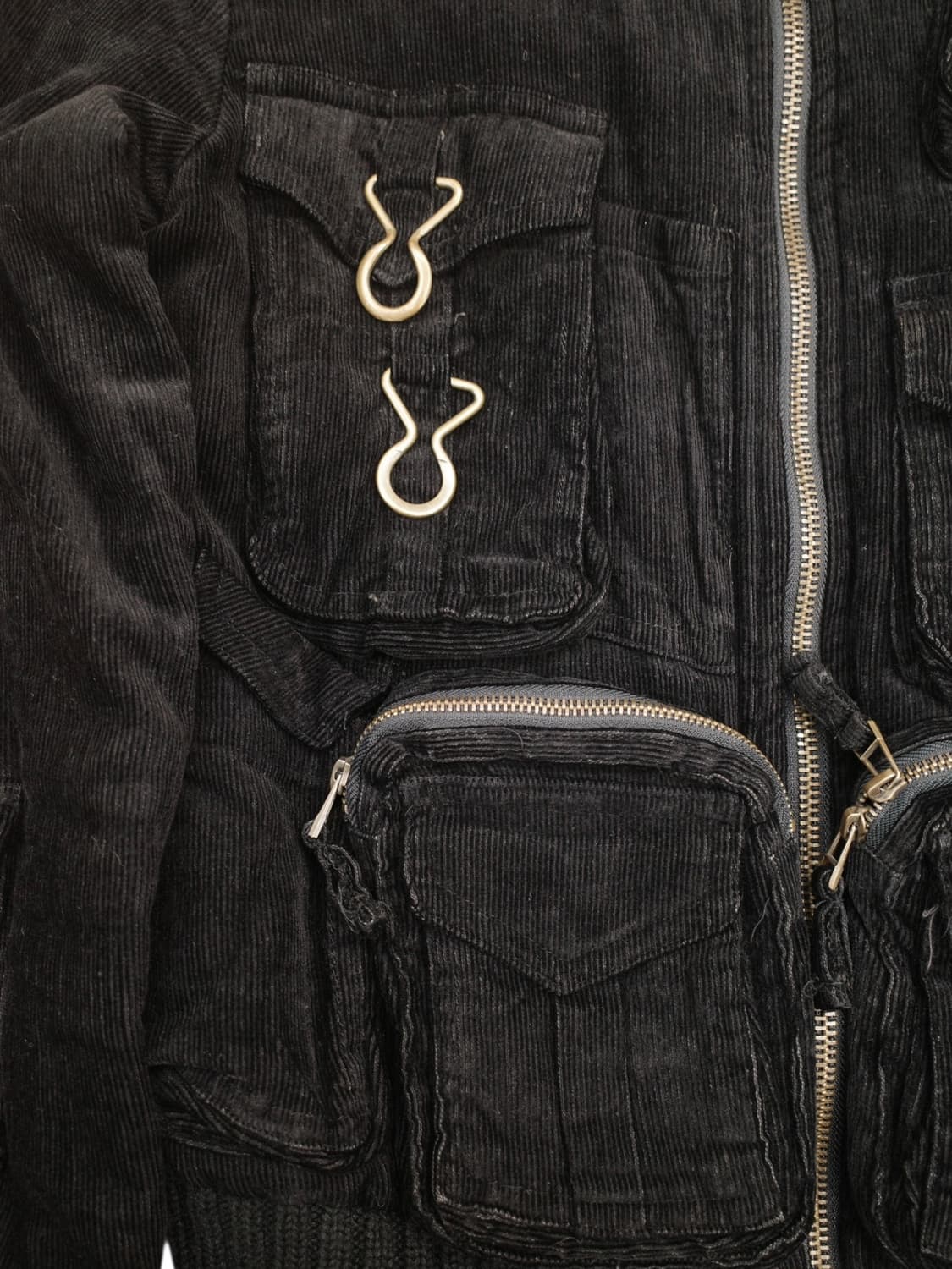 00‘s 알마니 익스체인지 코듀로이 블루종 상품이미지3