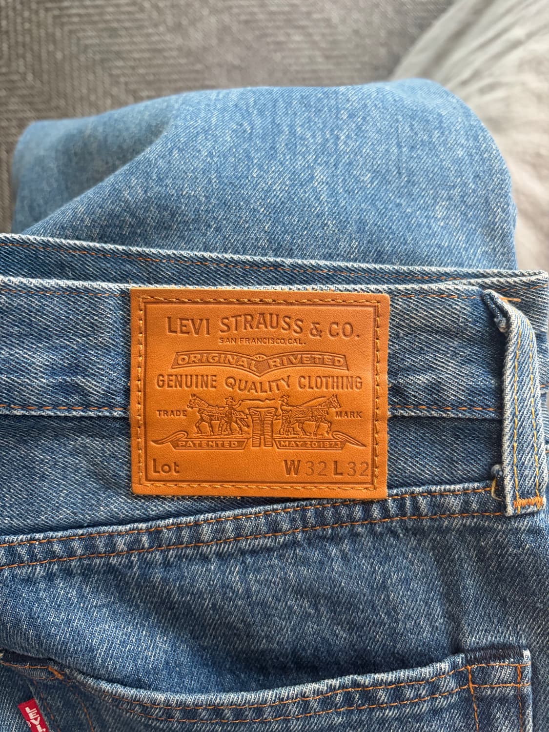 리바이스 데님 배기팬츠 상품이미지4