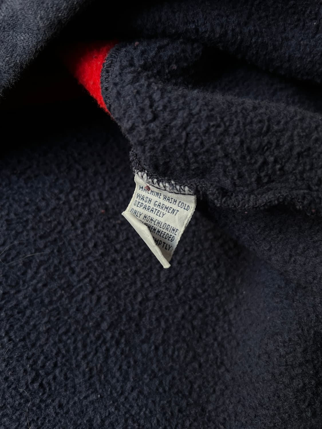 [XL]폴로 랄프로렌 레드 네이비 럭비 티셔츠 상품이미지6