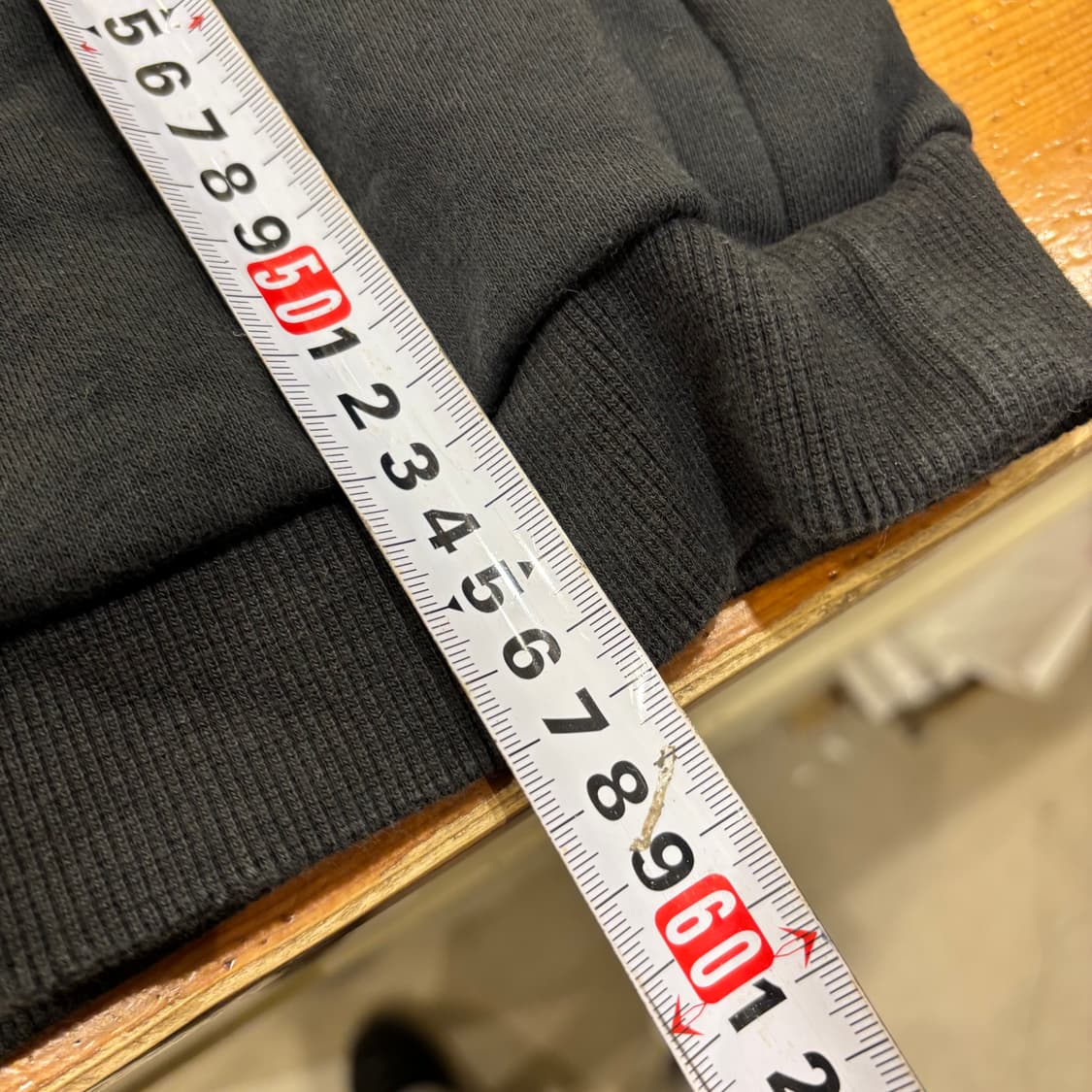 아디다스 삼선 블랙 반집업 맨투맨 상품이미지4