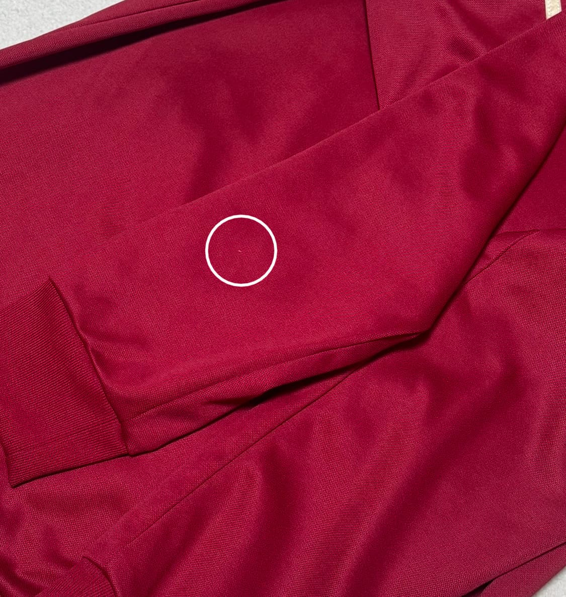 아디다스 딥레드 버건디 스페인 져지  상품이미지8