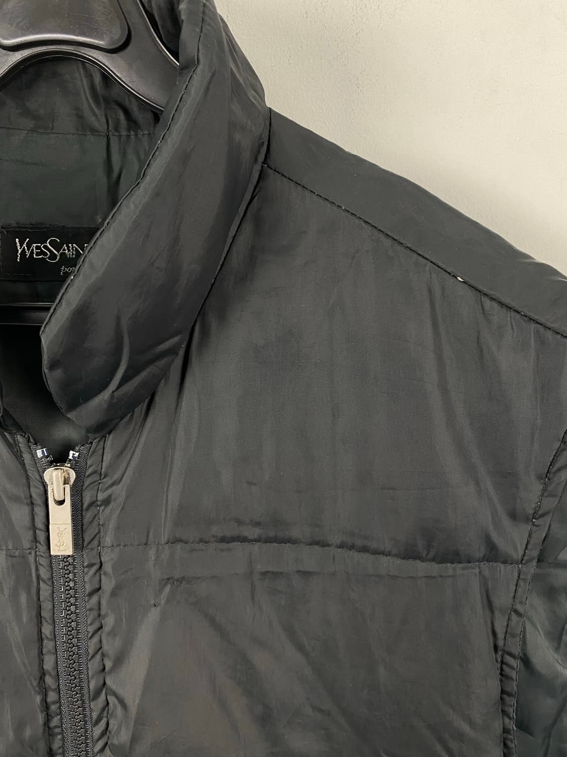 입생로랑 YSL 딥그린 조끼패딩 베스트 M <557> 상품이미지6