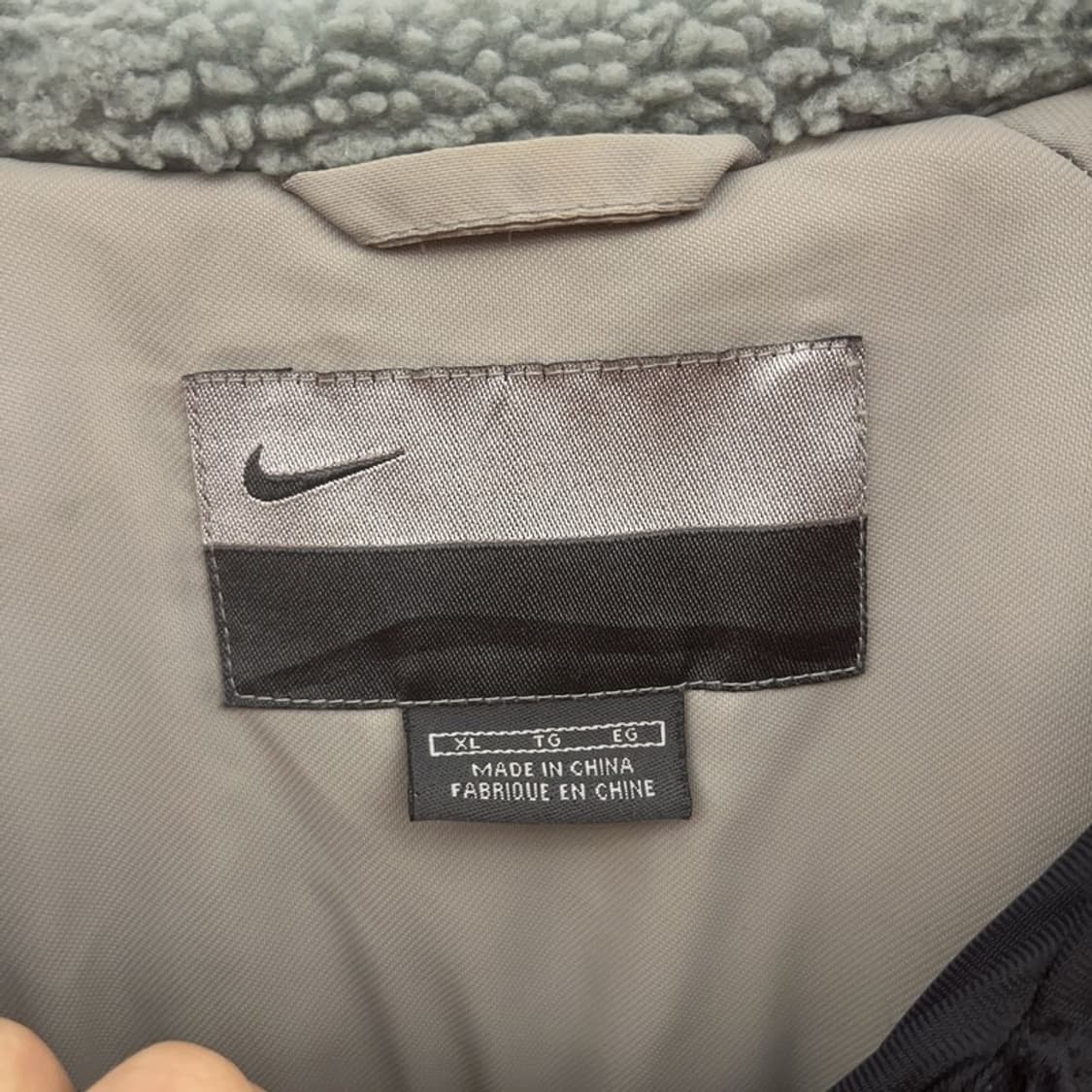 나이키 재팬 올드스쿨 오버핏 양털 돕바 점퍼 자켓 XL C08442 상품이미지5