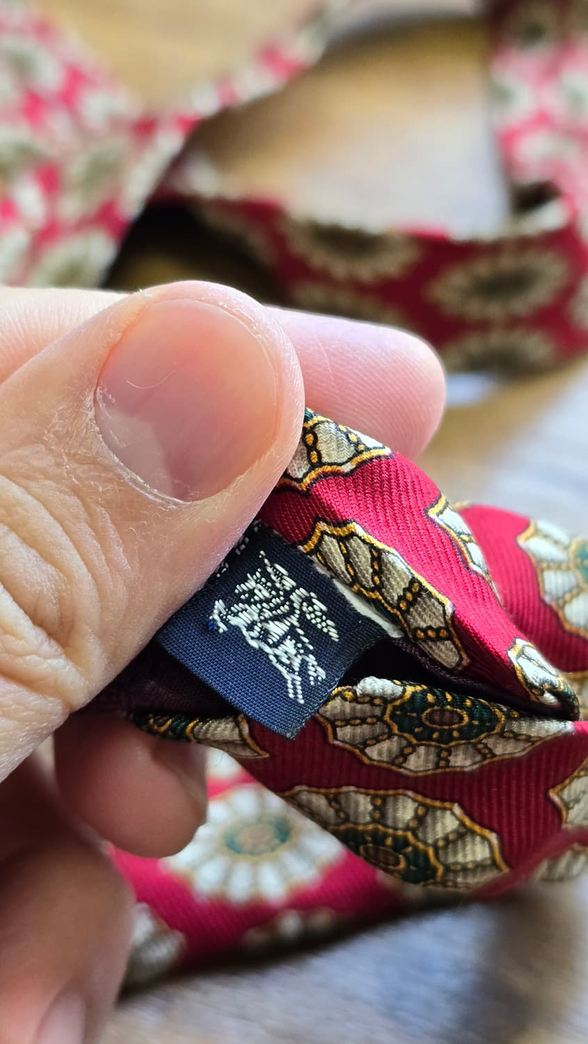 버버리 빈티지 넥타이 상품이미지5