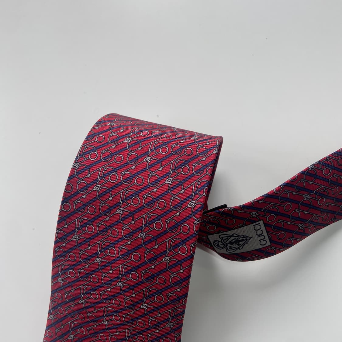 구찌(GUCCI) 심플로고 명품 정품 넥타이8.6cm 상품이미지4