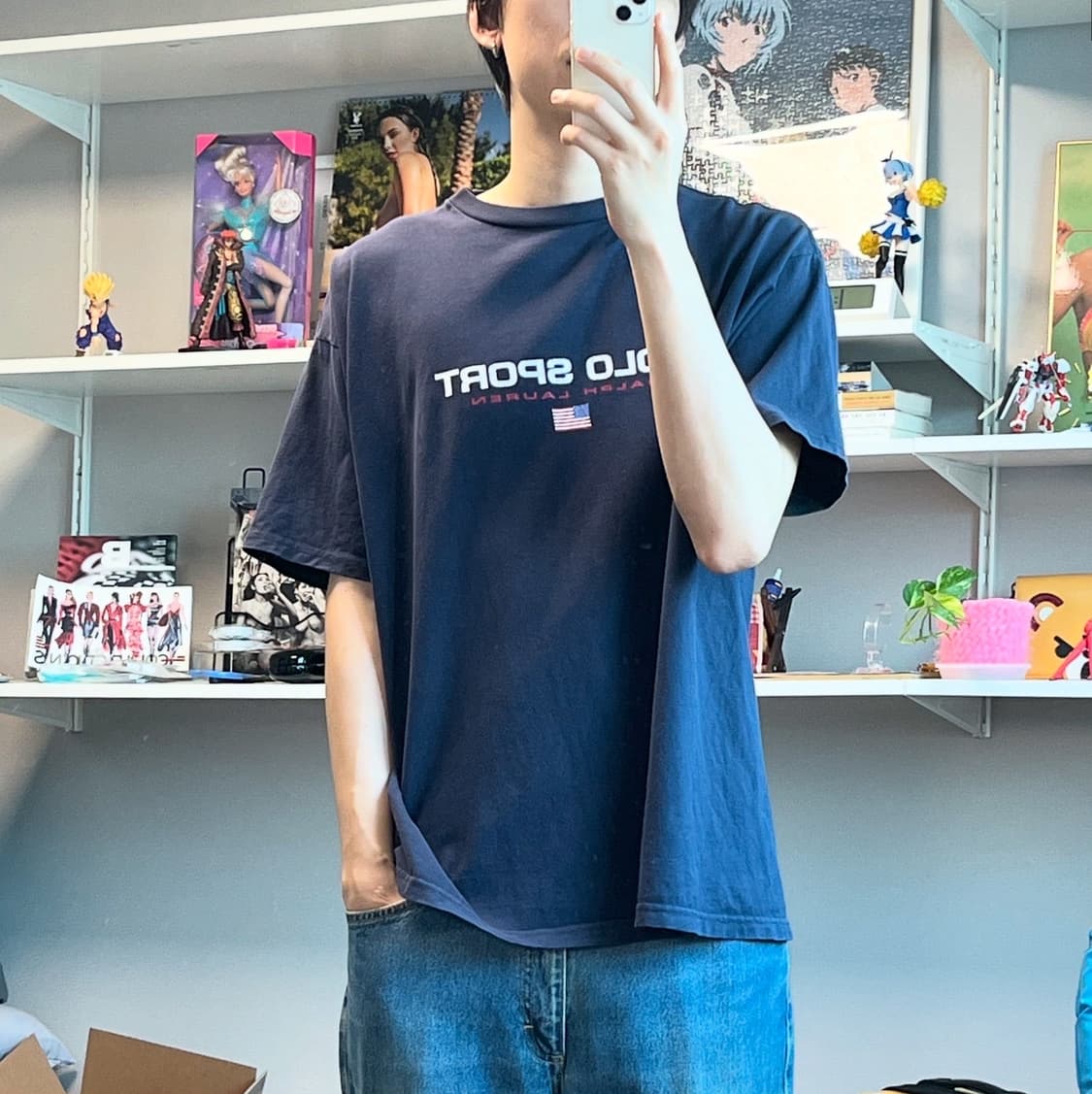 랄프로렌 폴로 스포츠 90s USA 빈티지 티셔츠 상품이미지2