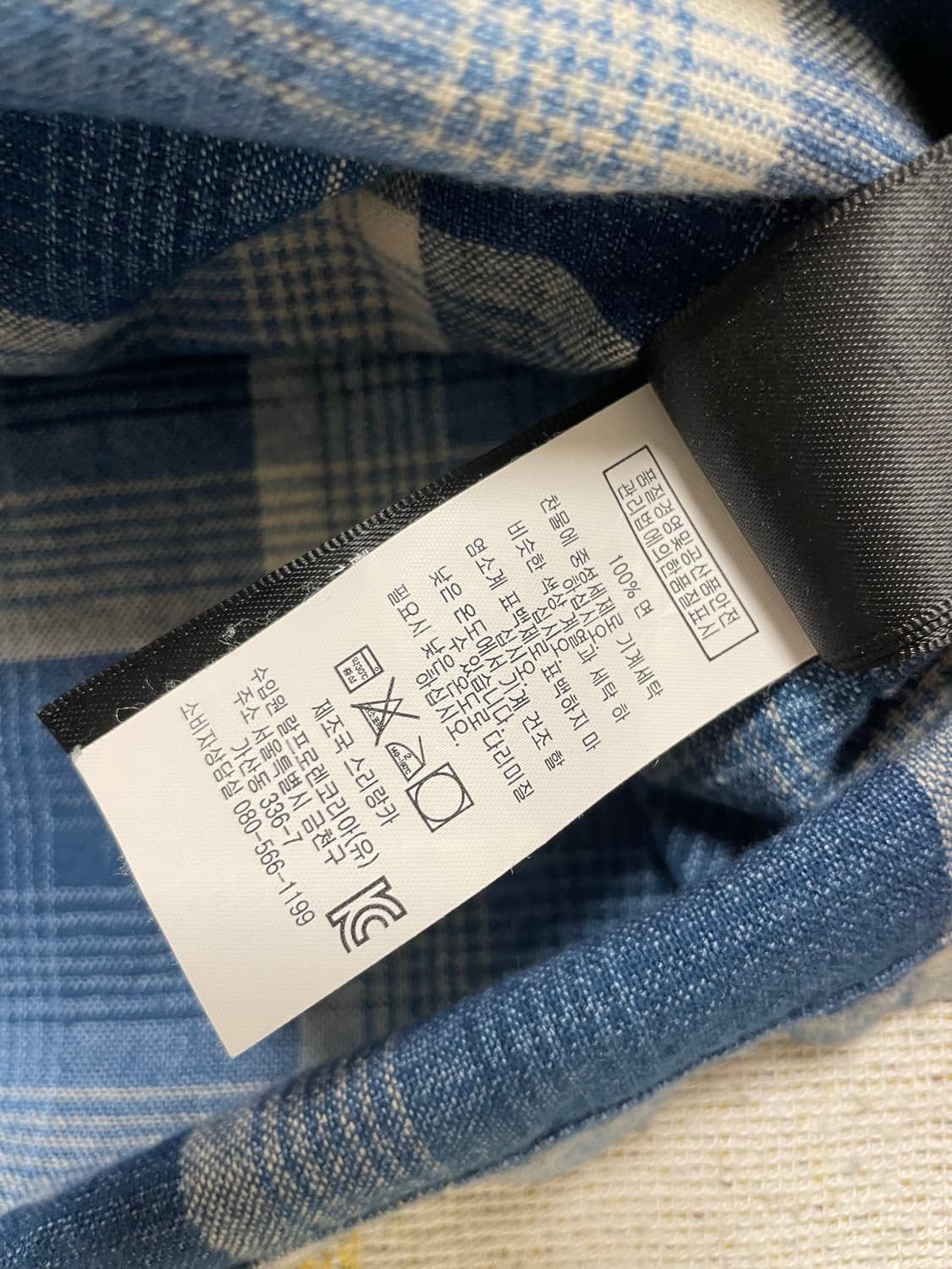 RRL 옴브레 캠프셔츠(M) 상품이미지4