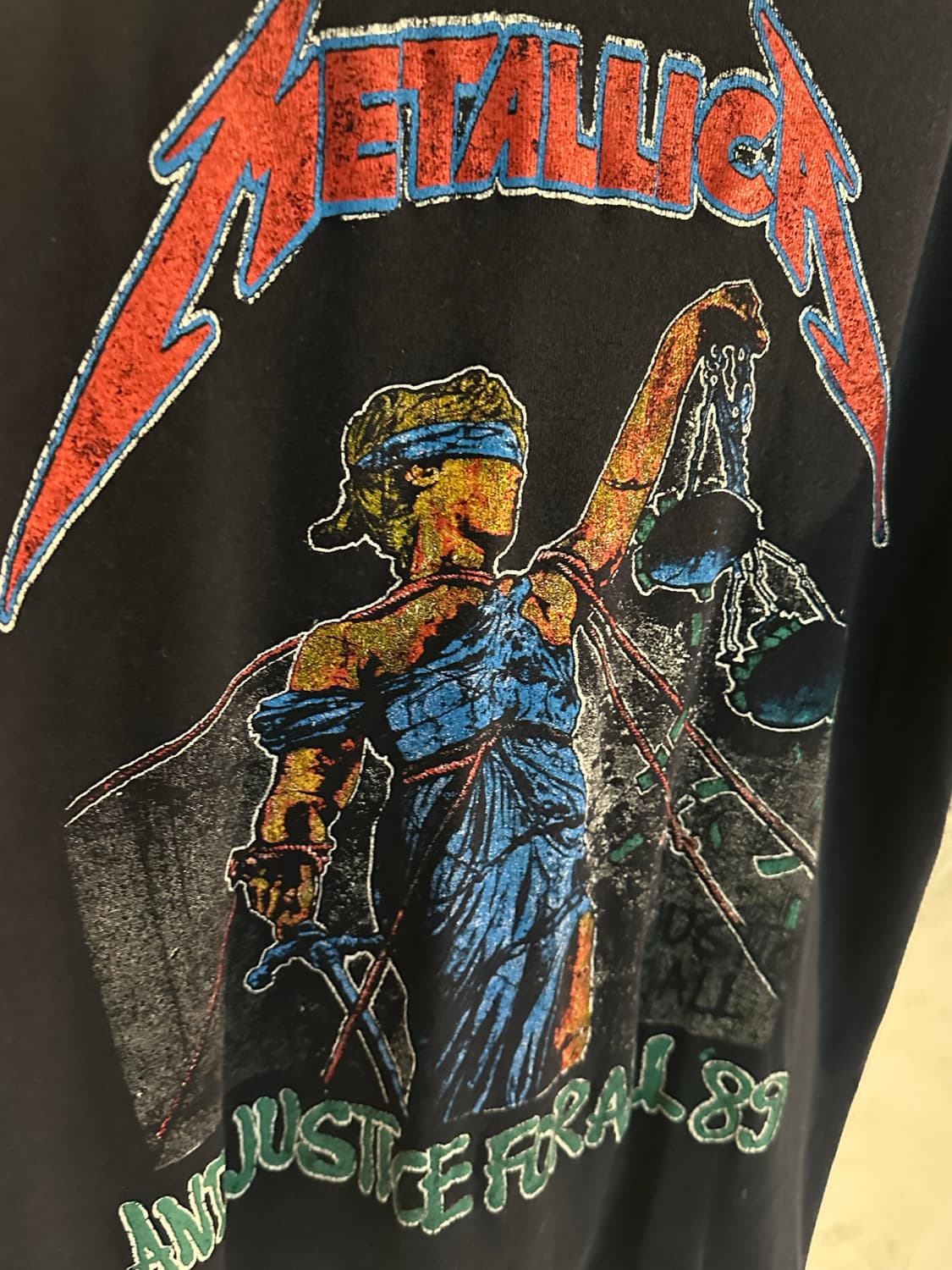 빈티지 락티 밴드티 메탈리카 상품이미지4