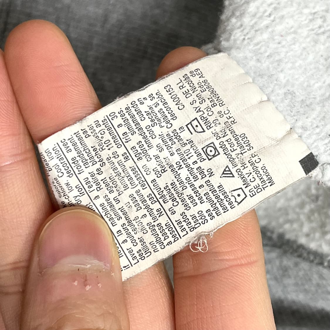 챔피온 그레이 기모 후드집업 남성2XL 상품이미지5