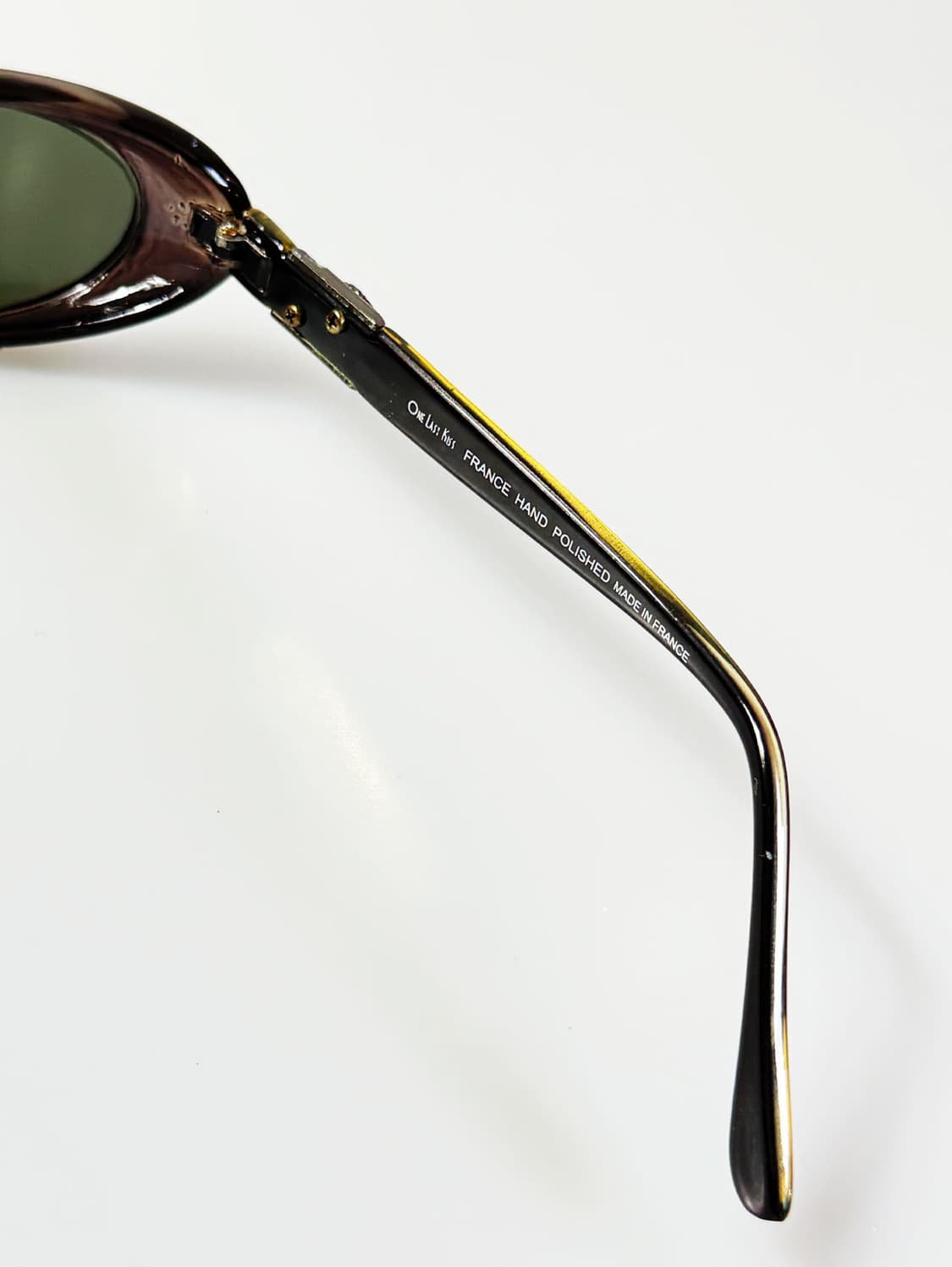 90s One Last Kiss 볼드 오벌 프레임 빈티지 선글라스 상품이미지7