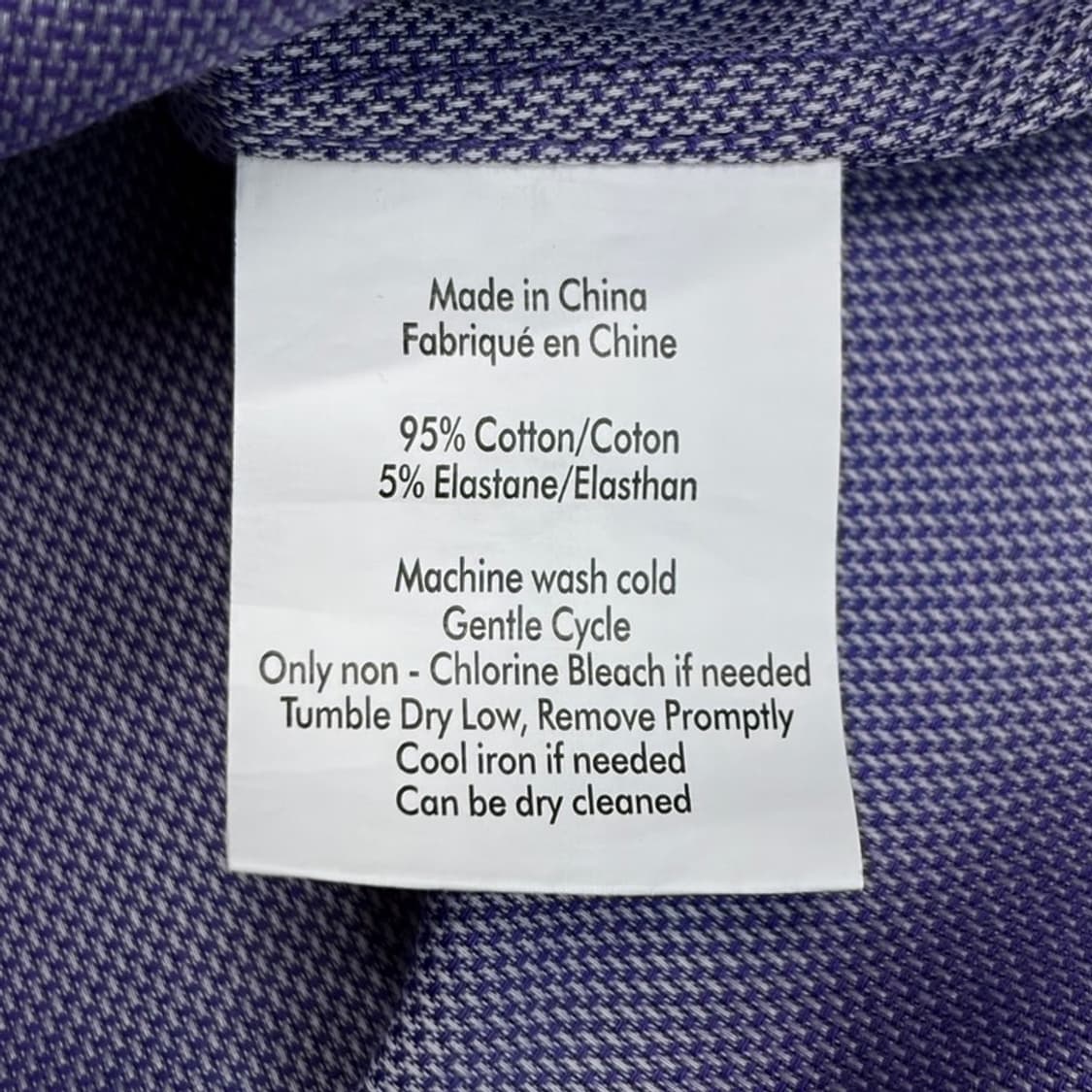 JOHN VARVATOS 와이드카라 드레스 셔츠 16½ 상품이미지5