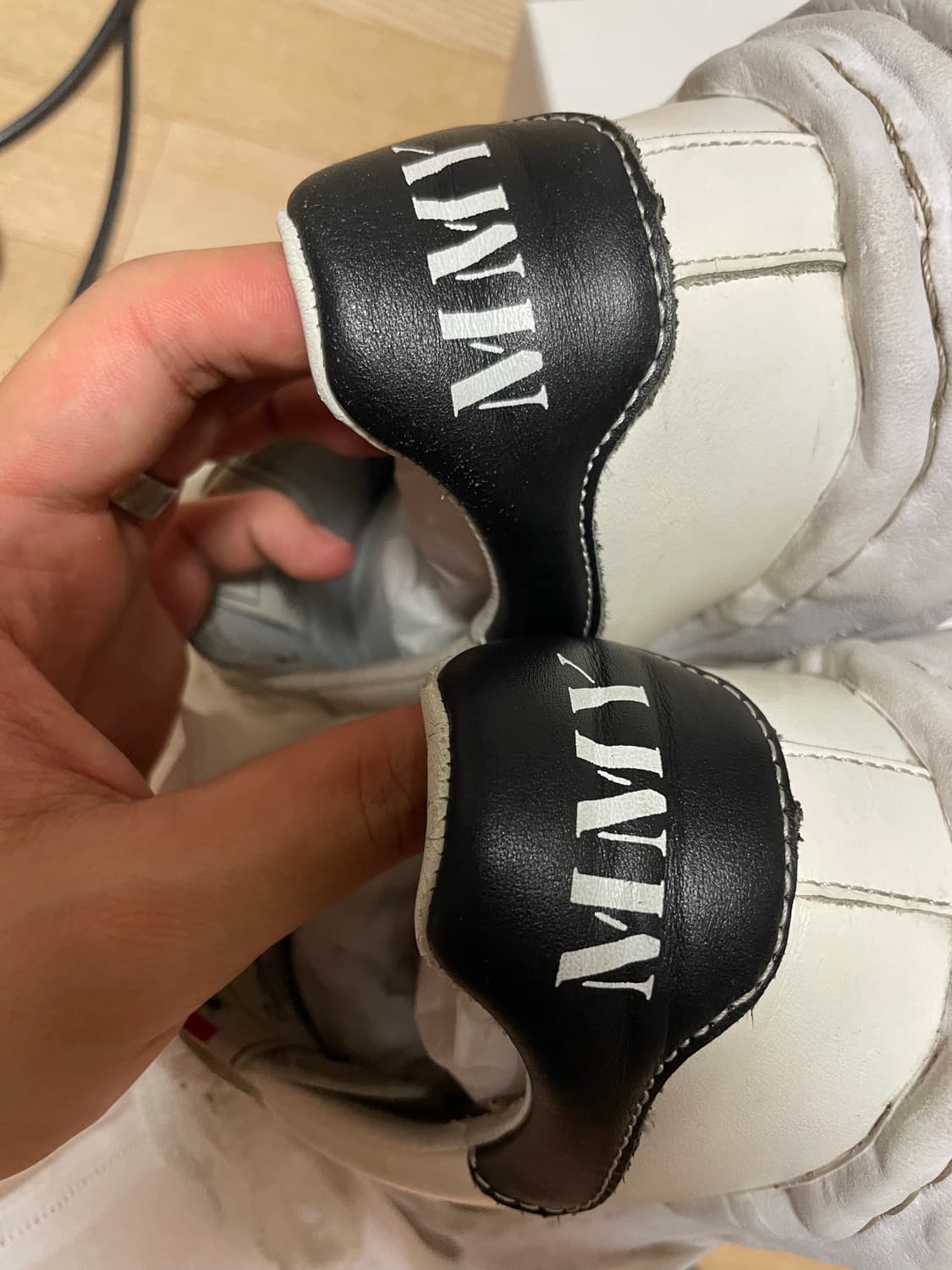 미하라 야스히로 블레이키 레더 화이트 (43) 상품이미지5